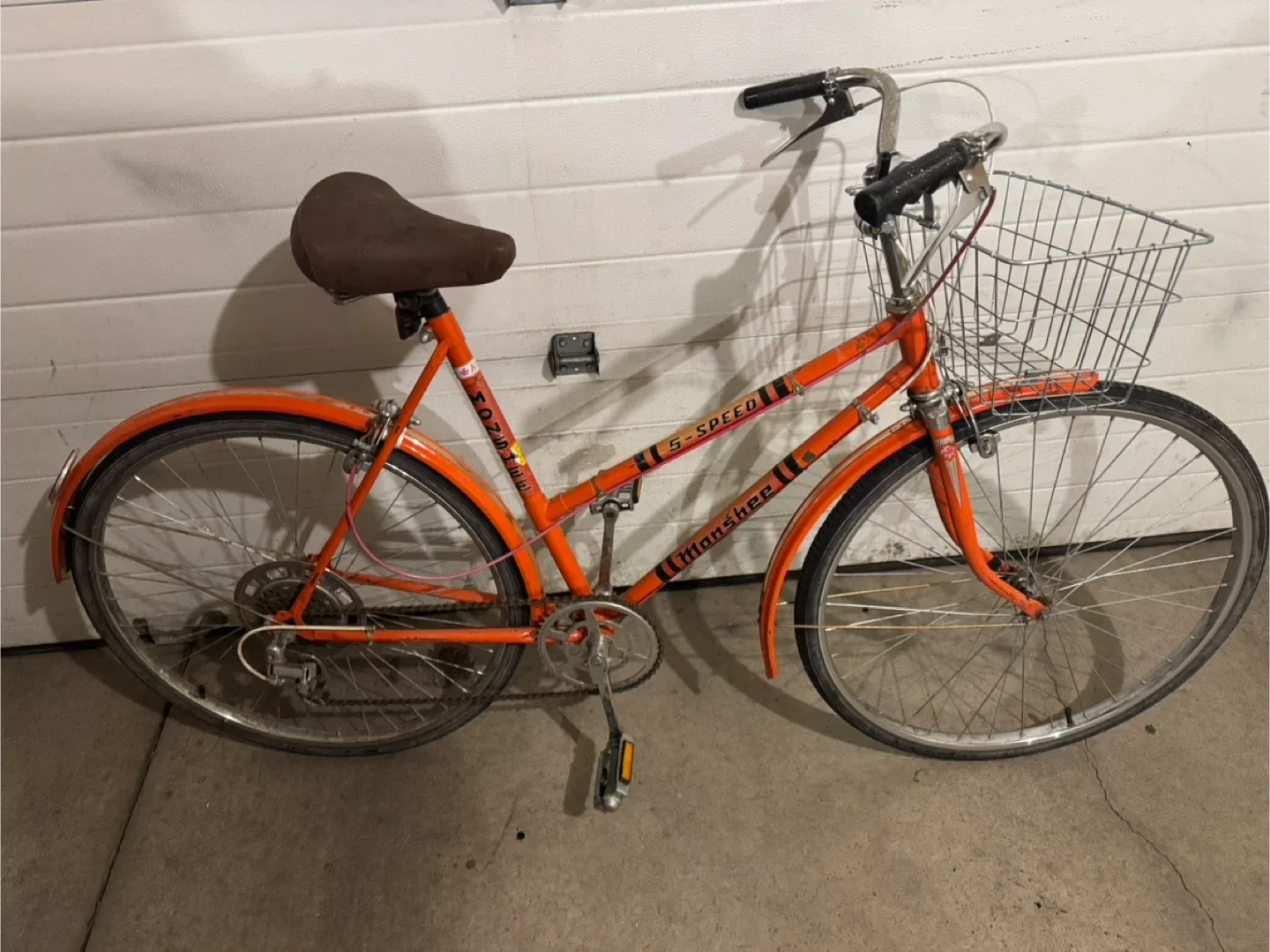 Vintage Manshee 5-Speed Bicycle