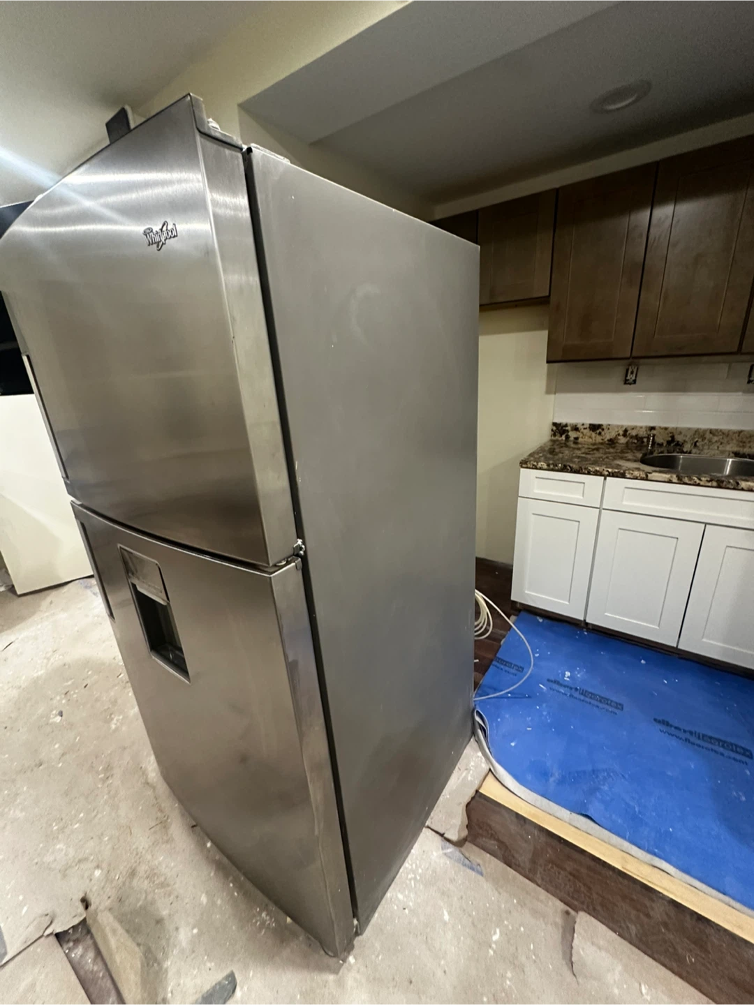 Whirlpool Top Freezer Refrigerator - Stainless Steel - photo 2