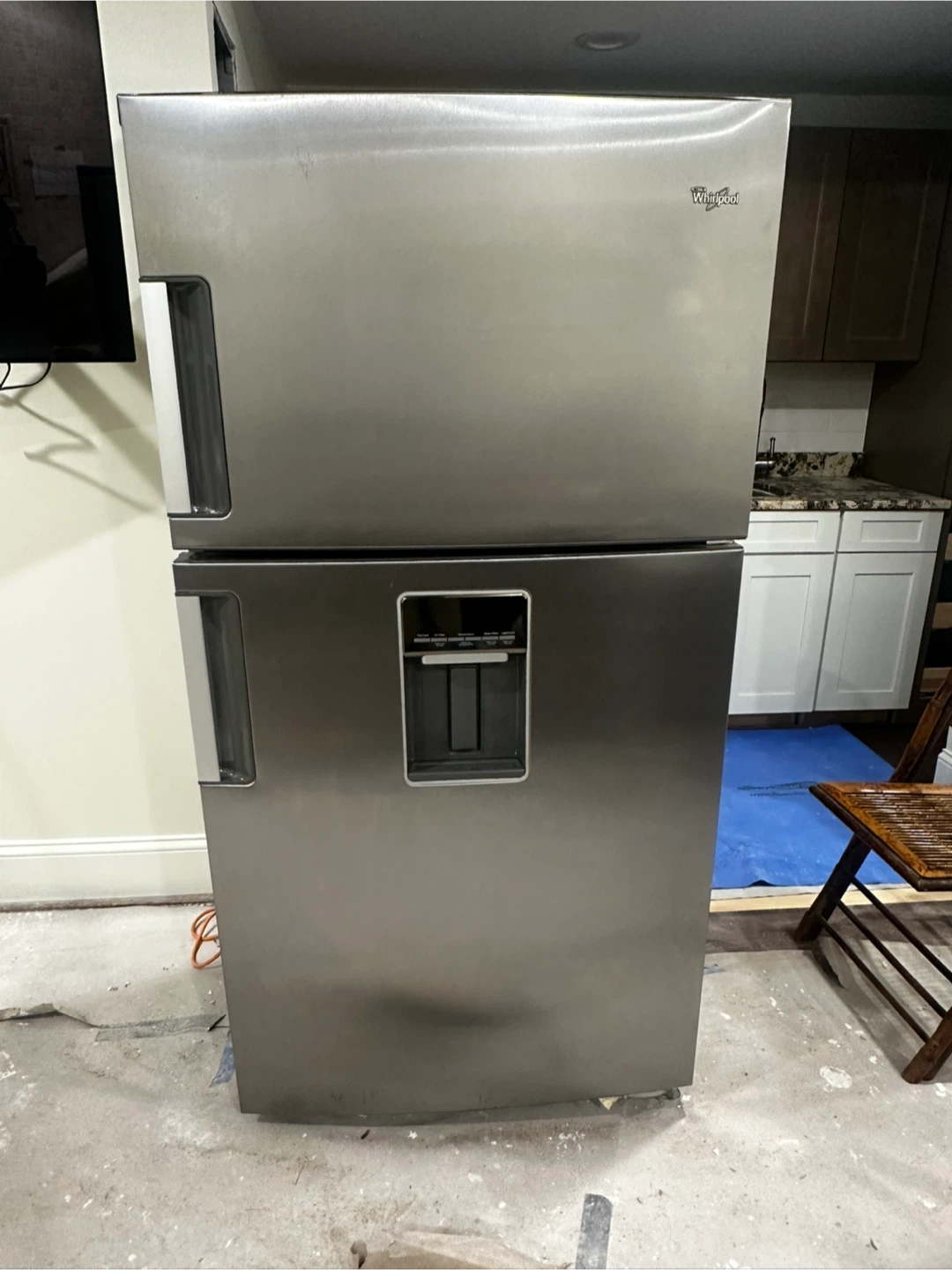 Whirlpool Top Freezer Refrigerator - Stainless Steel - photo 4