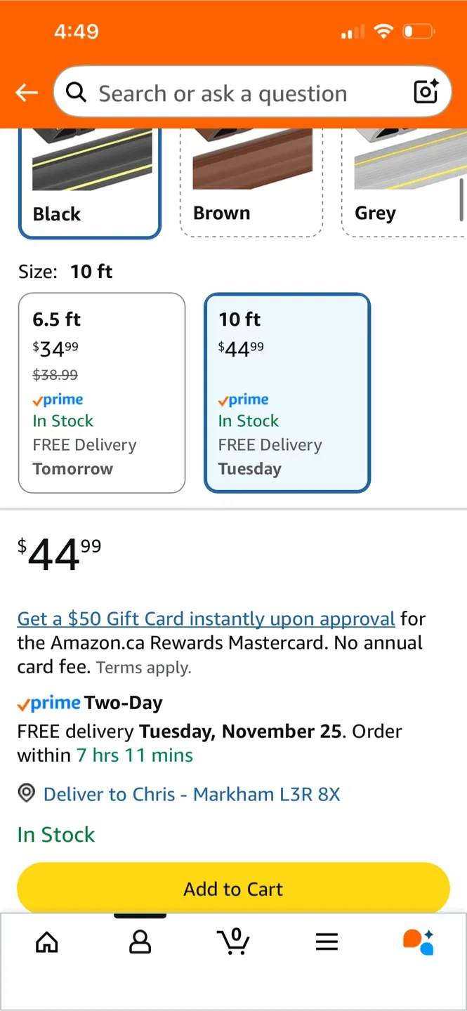 Floor Cable Cover, 3M/10 FT - Black image indicator(3)