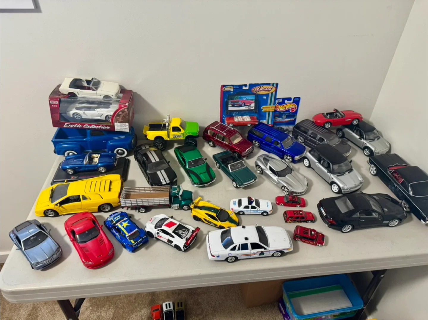 Collection of Diecast Toy Cars