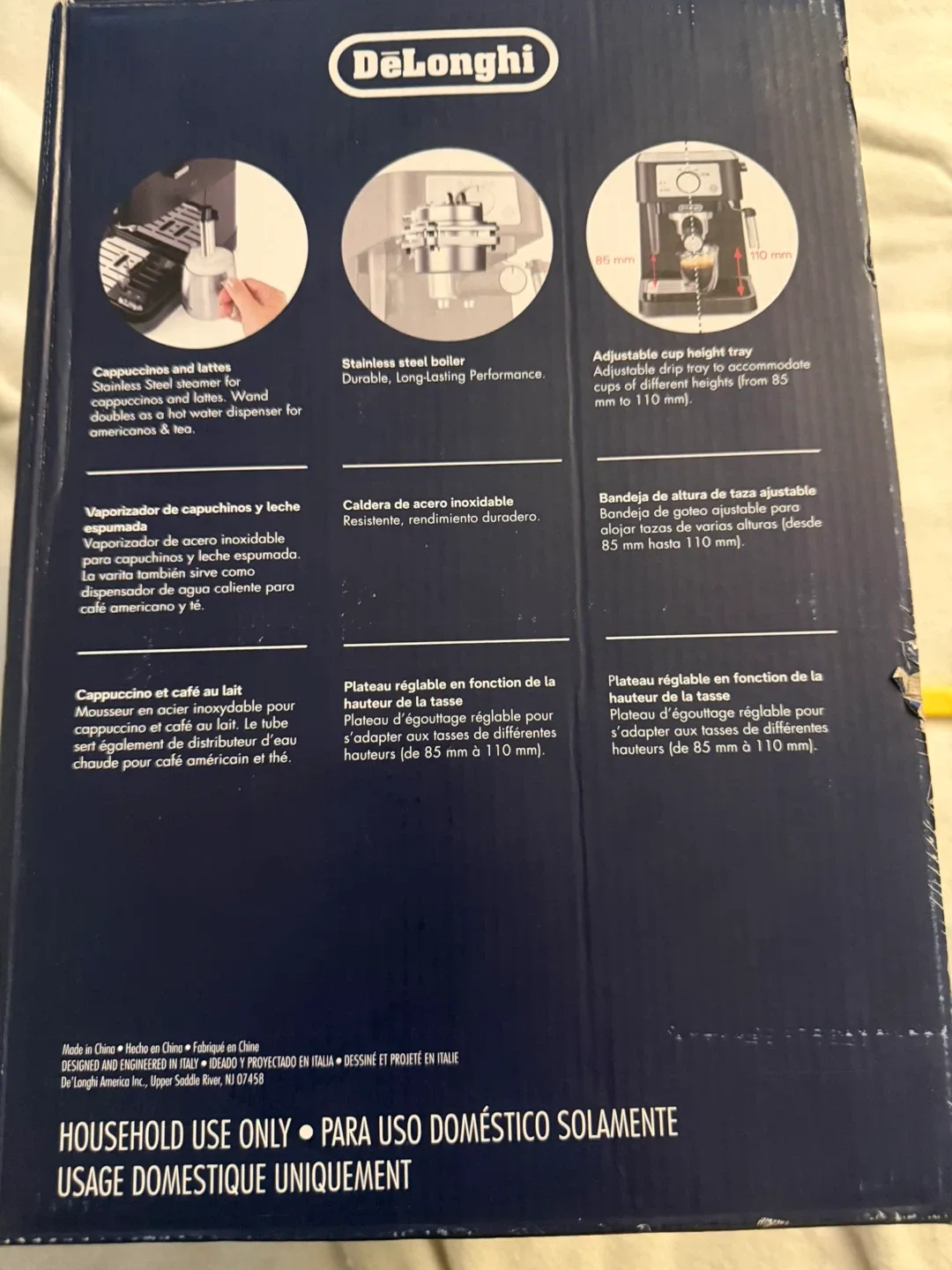 DeLonghi Stilosa Espresso & Cappuccino Maker - New in Box! image indicator(2)