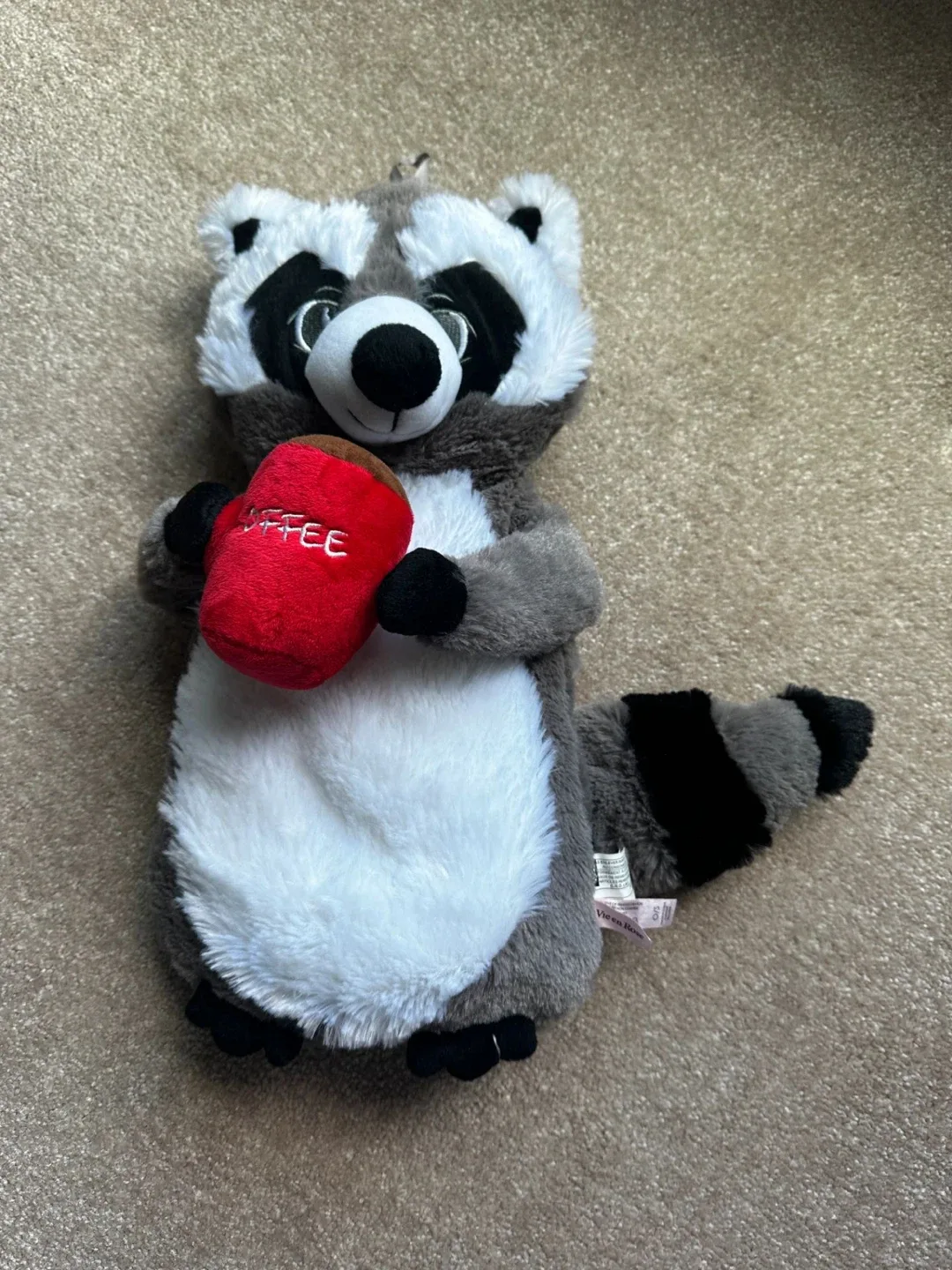 Vixen Raccoon Coffee Plush