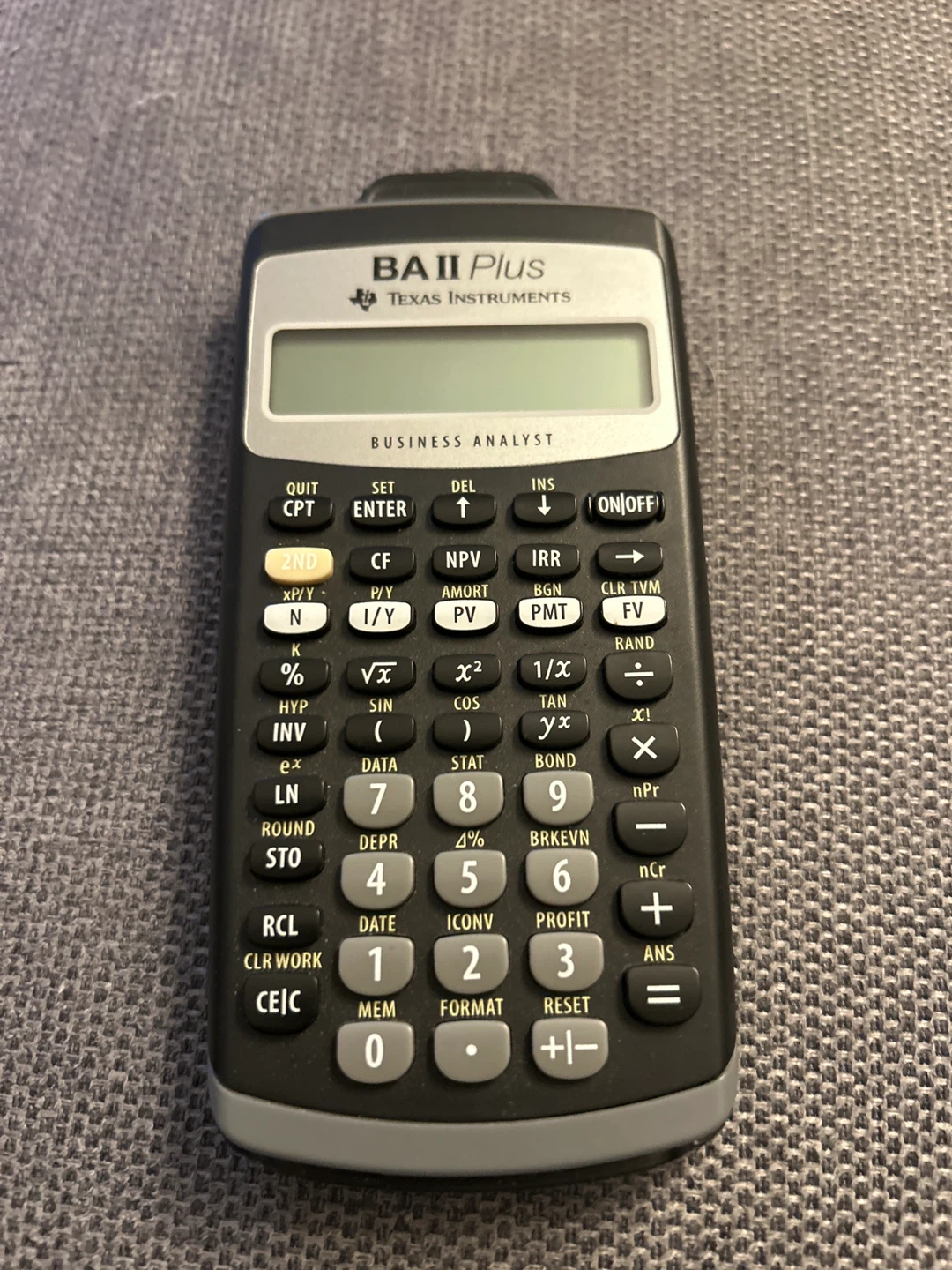 Texas Instruments BA II Plus Calculator
