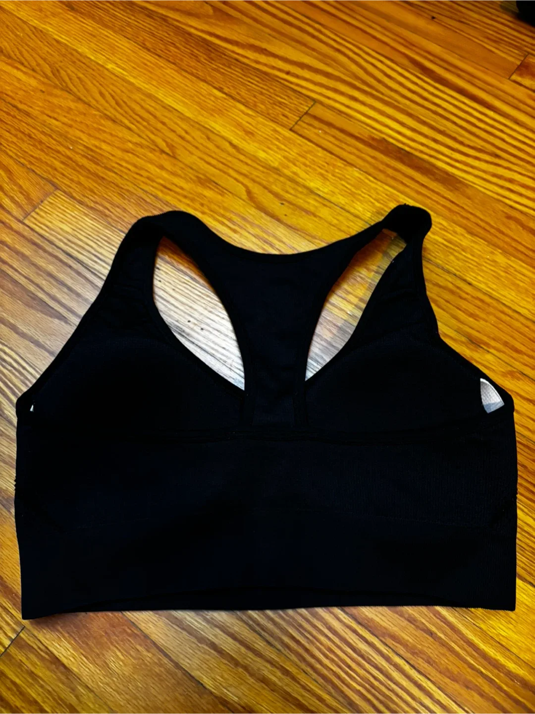 New Balance Black Sports Bra - Size L image indicator(3)