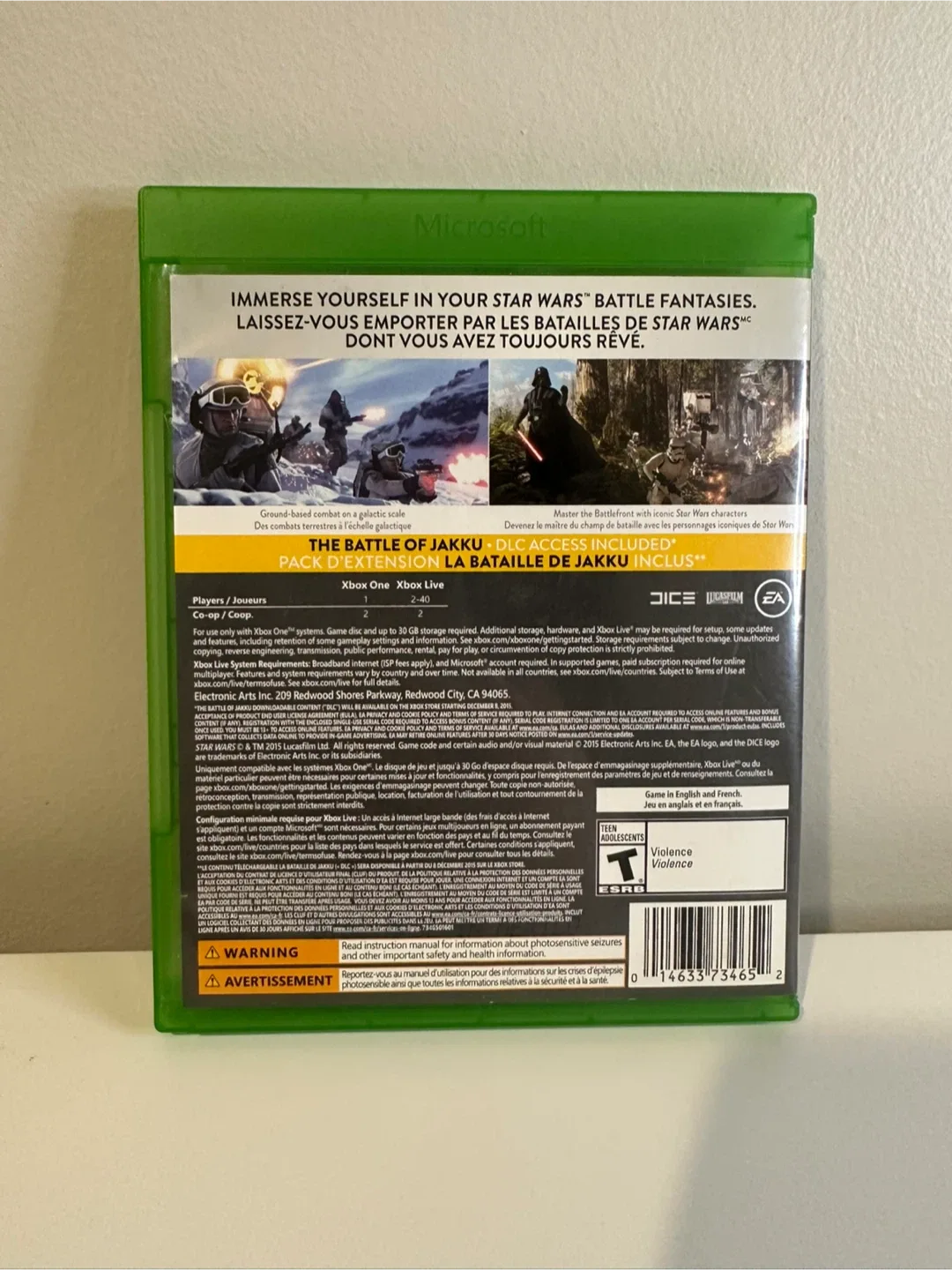 Star Wars Battlefront for Xbox One image indicator(2)