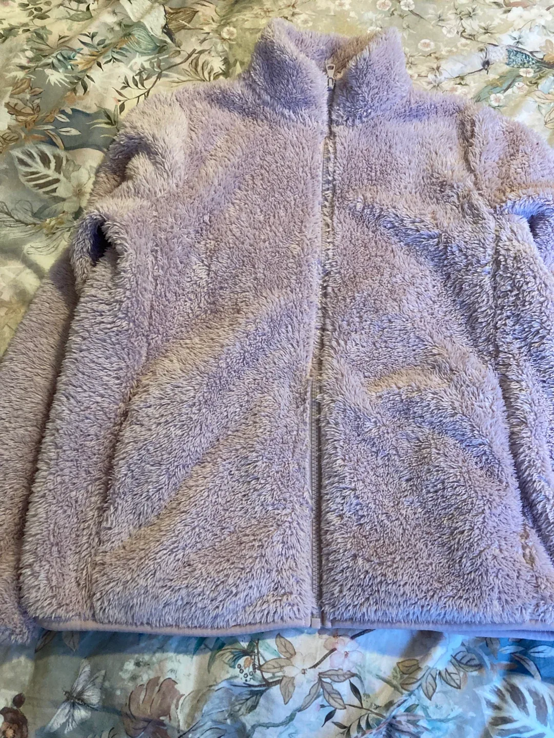 Uniqlo Fluffy Yarn Fleece Full-Zip Jacket - M image indicator(2)