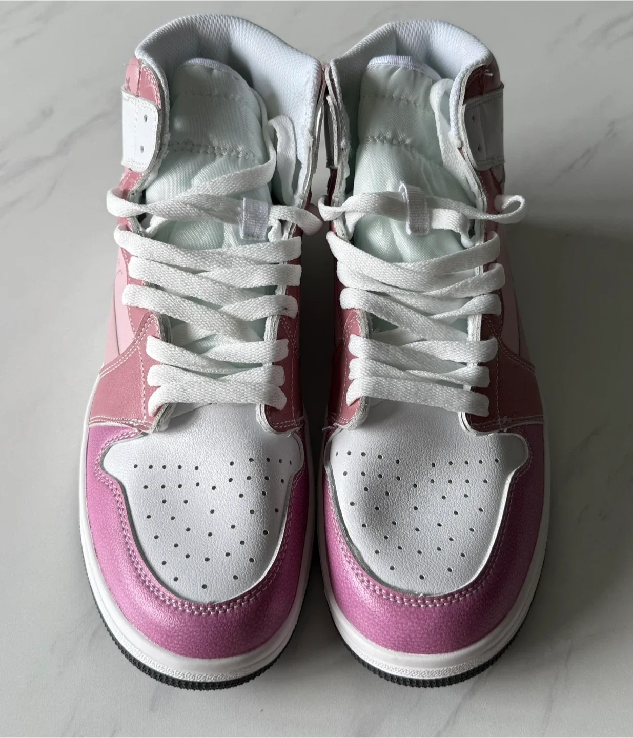 Louis Vuitton Pink High-Top Sneakers image indicator(4)