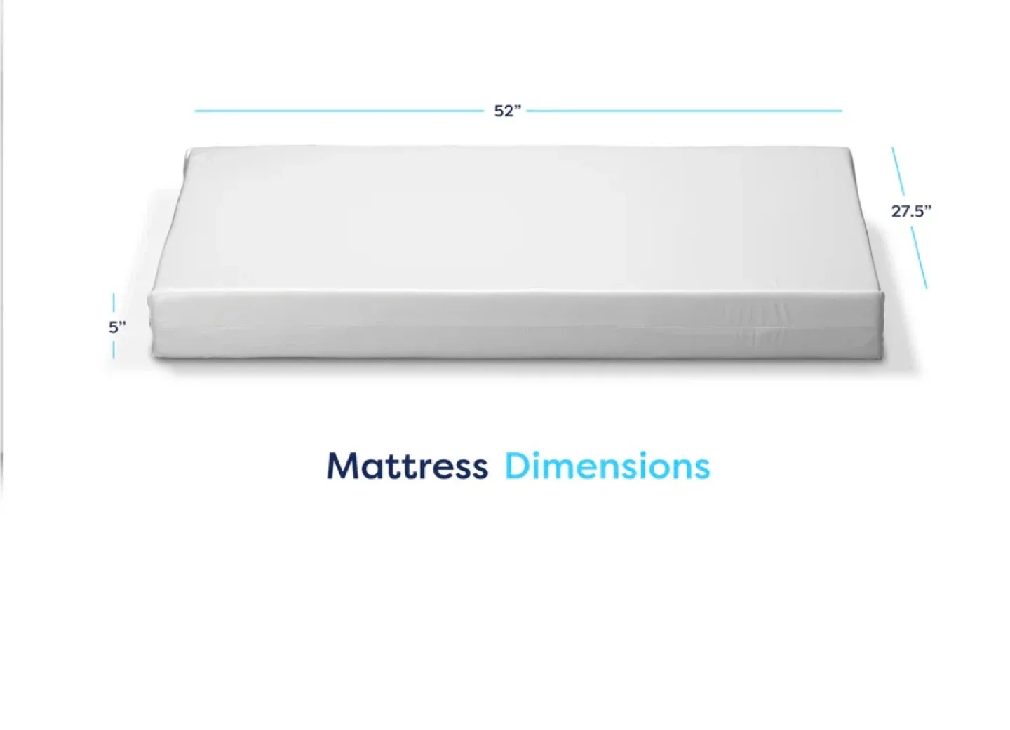 Little dreamer crib mattress