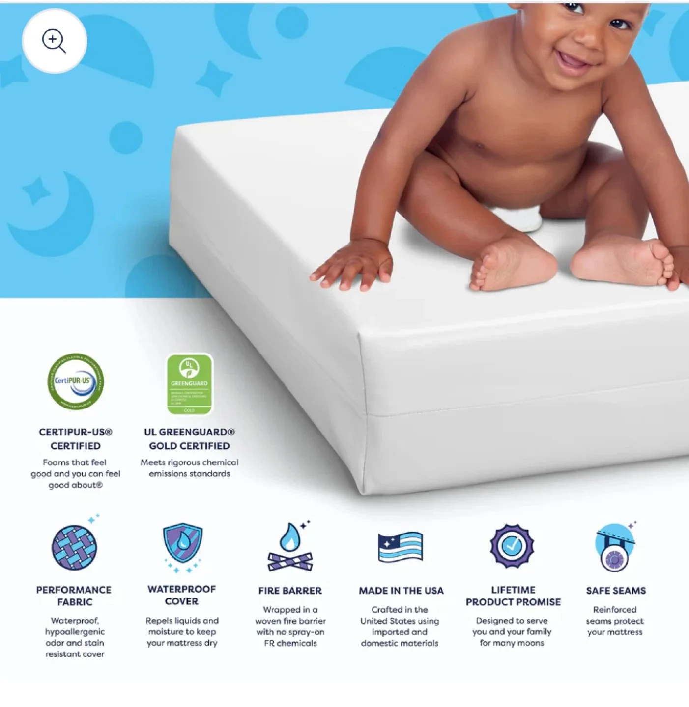 Little dreamer crib mattress image indicator(8)