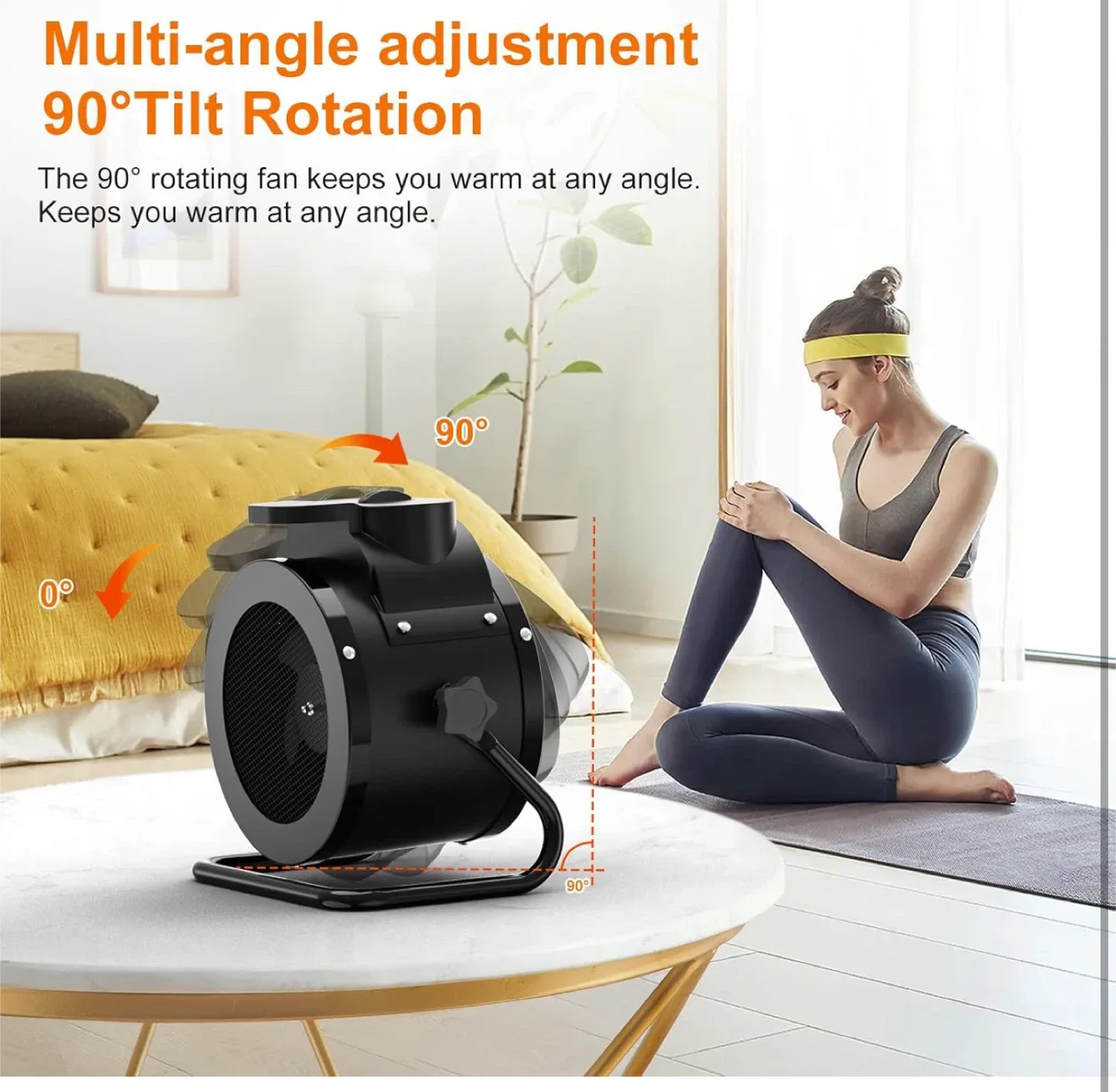 CHVEGLUZ Space Heater - PTC Ceramic Heater image indicator(3)