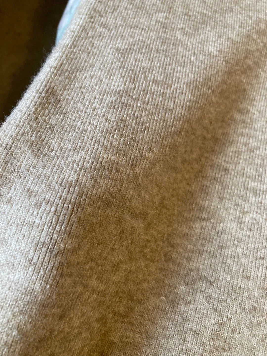 Wide Leg Knit Pants - Beige image indicator(4)