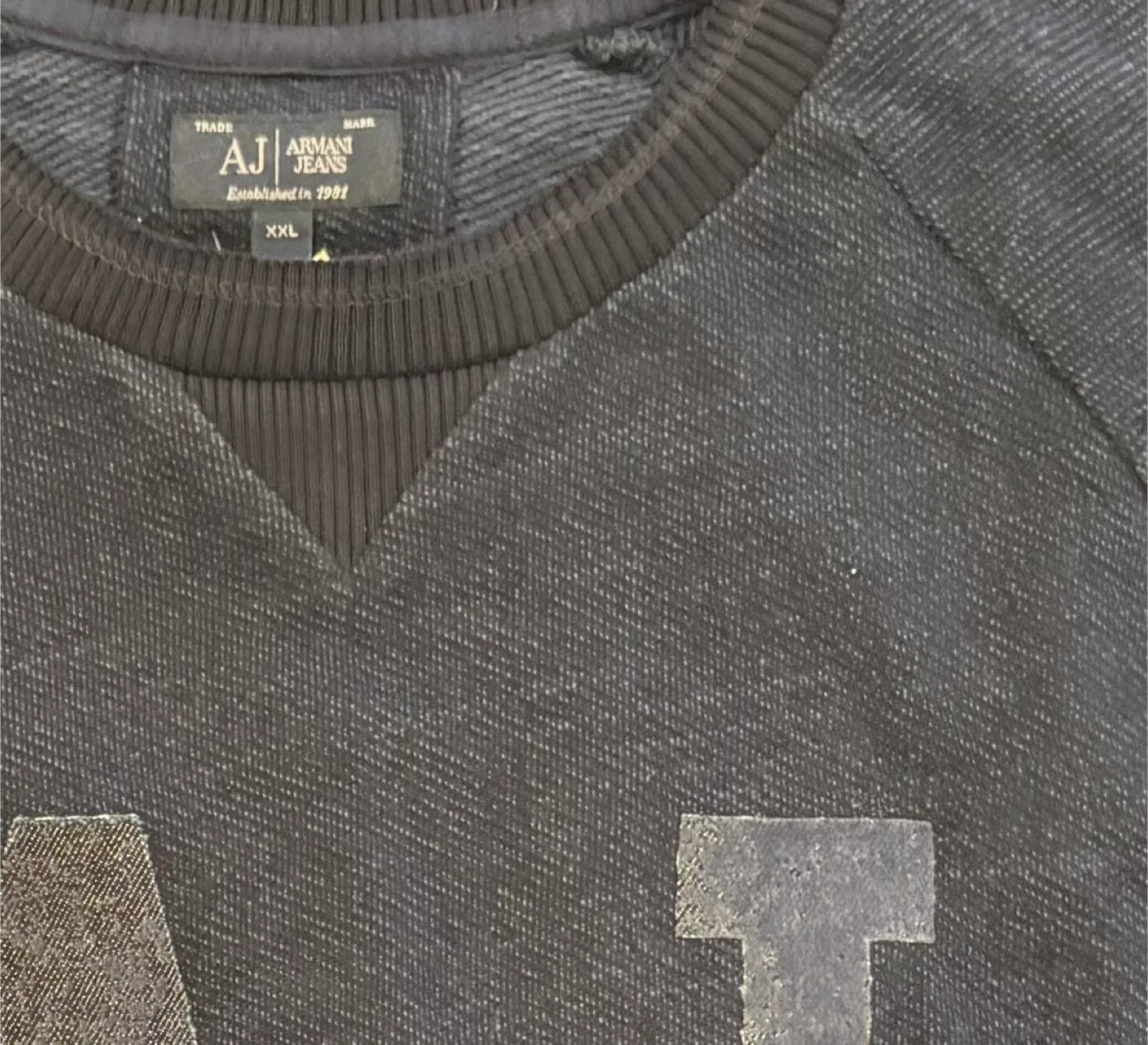 Armani Jeans AJ Men’s Medium Sweatshirt image indicator(2)