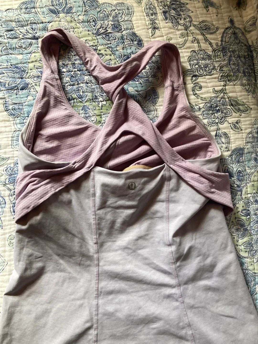 Two Lululemon Fitted Yoga Tops M image indicator(5)