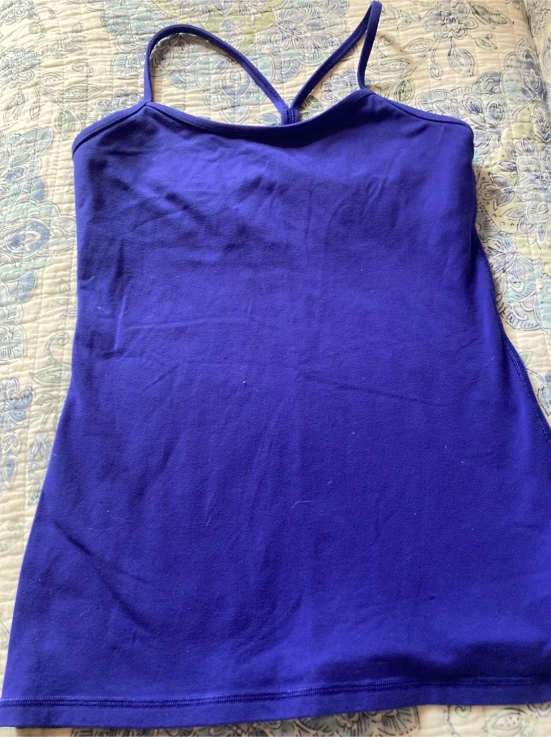 Two Lululemon Fitted Yoga Tops M