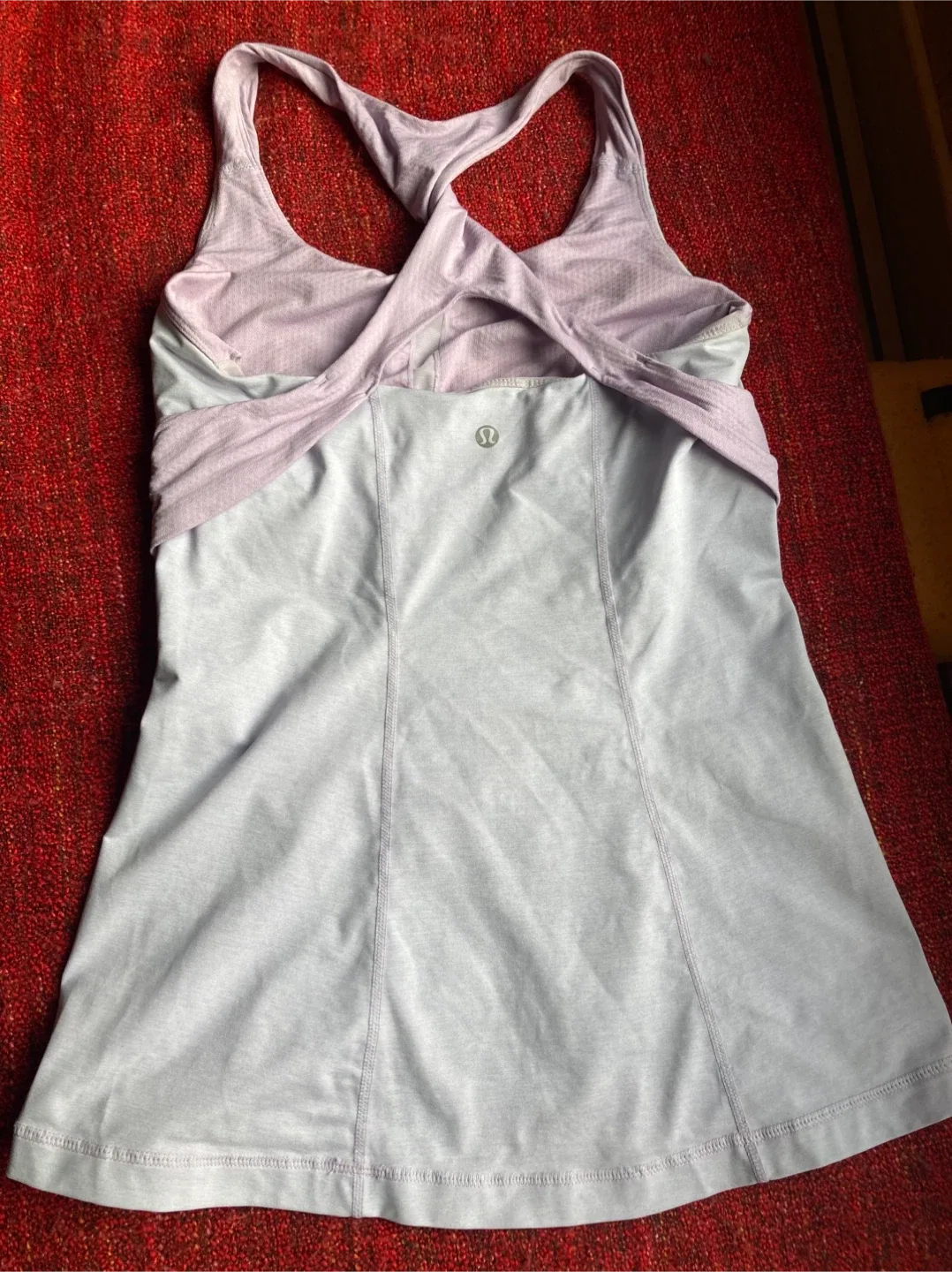 Two Lululemon Fitted Yoga Tops M image indicator(4)