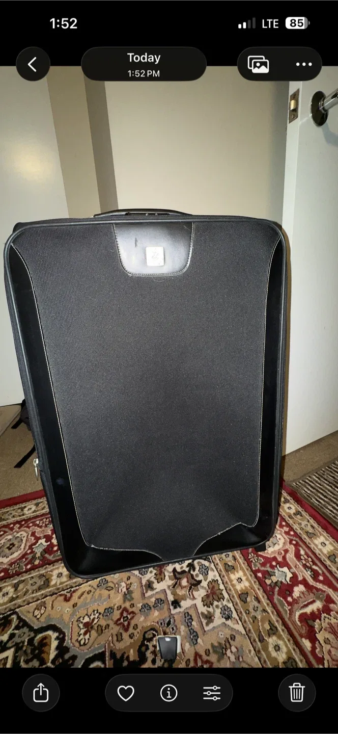 Black Rolling Suitcase
