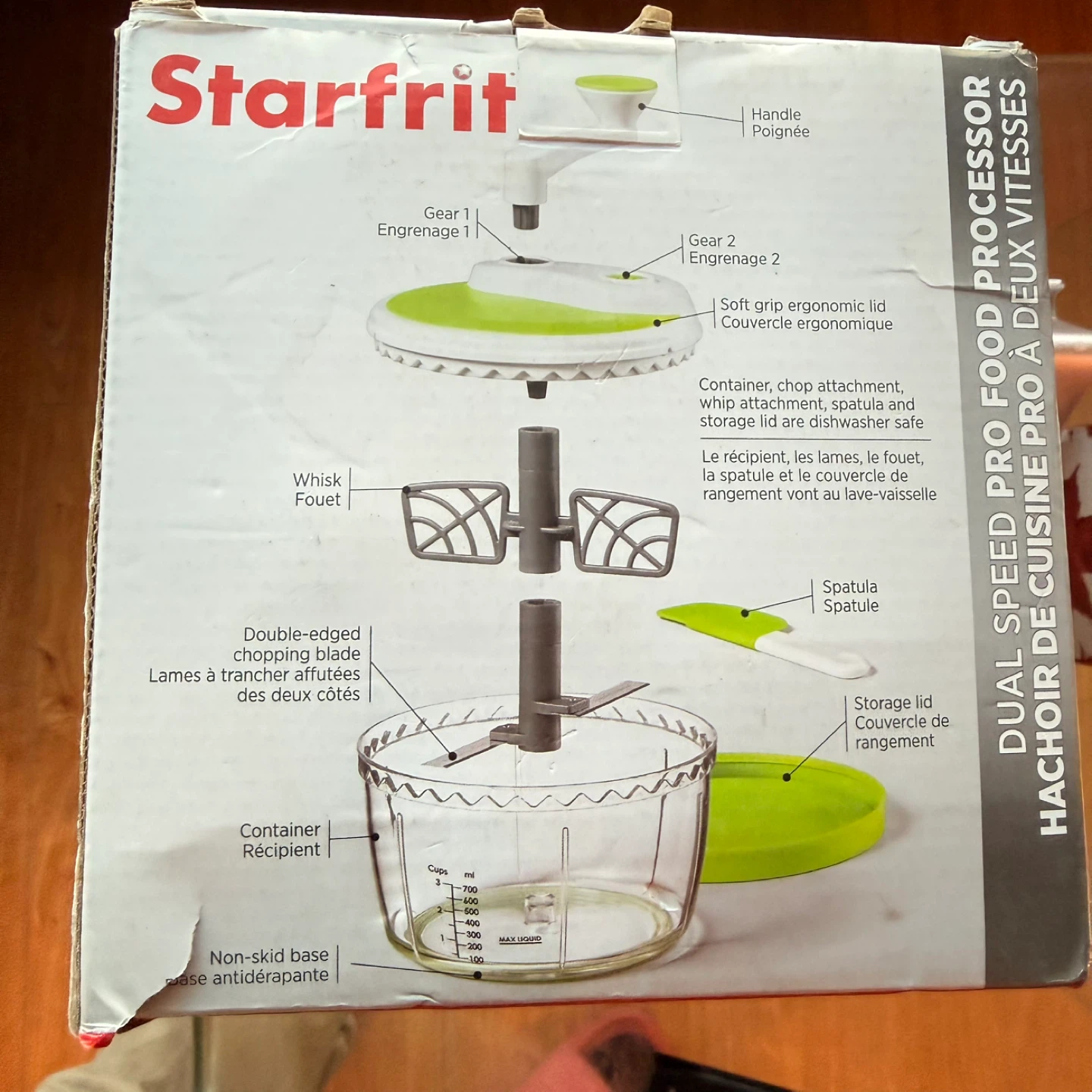 Starfrit Dual Speed Pro Food Processor - New in Box! - photo 3