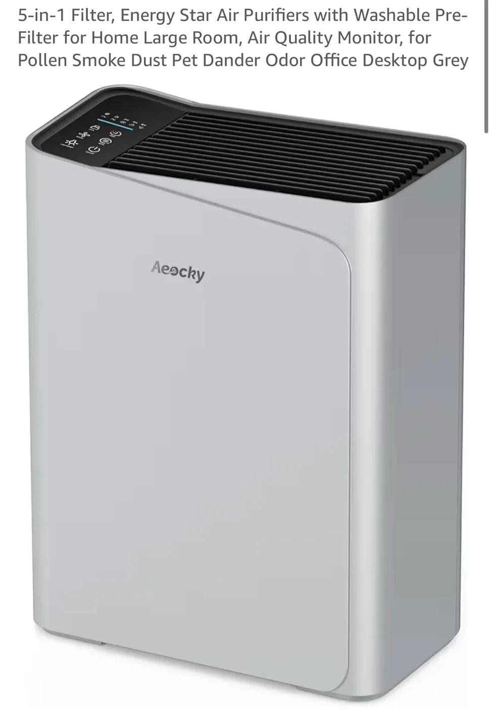 5-in-1 Large Room Air Purifier