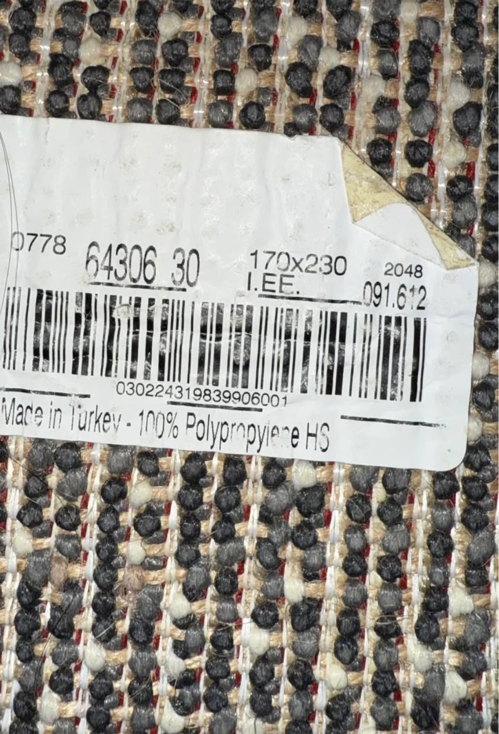 170x230 Rug - IKEA blue rug - photo 2