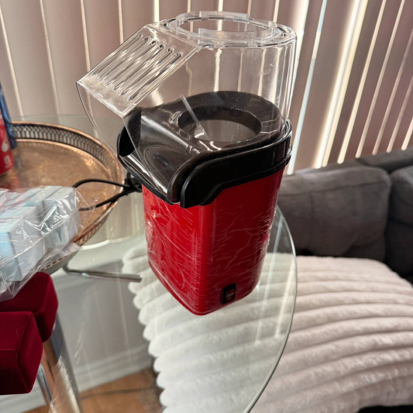 Red Hot Air Popcorn Popper - photo 2