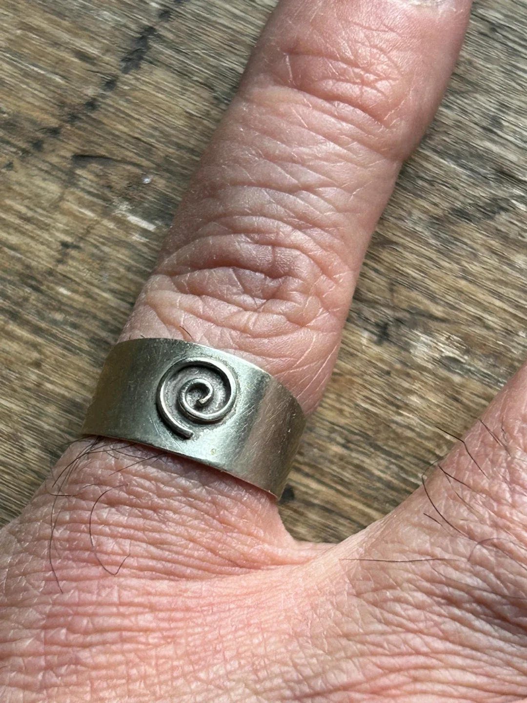 $10 Spiral design sterling silver ring jewelry adjustable