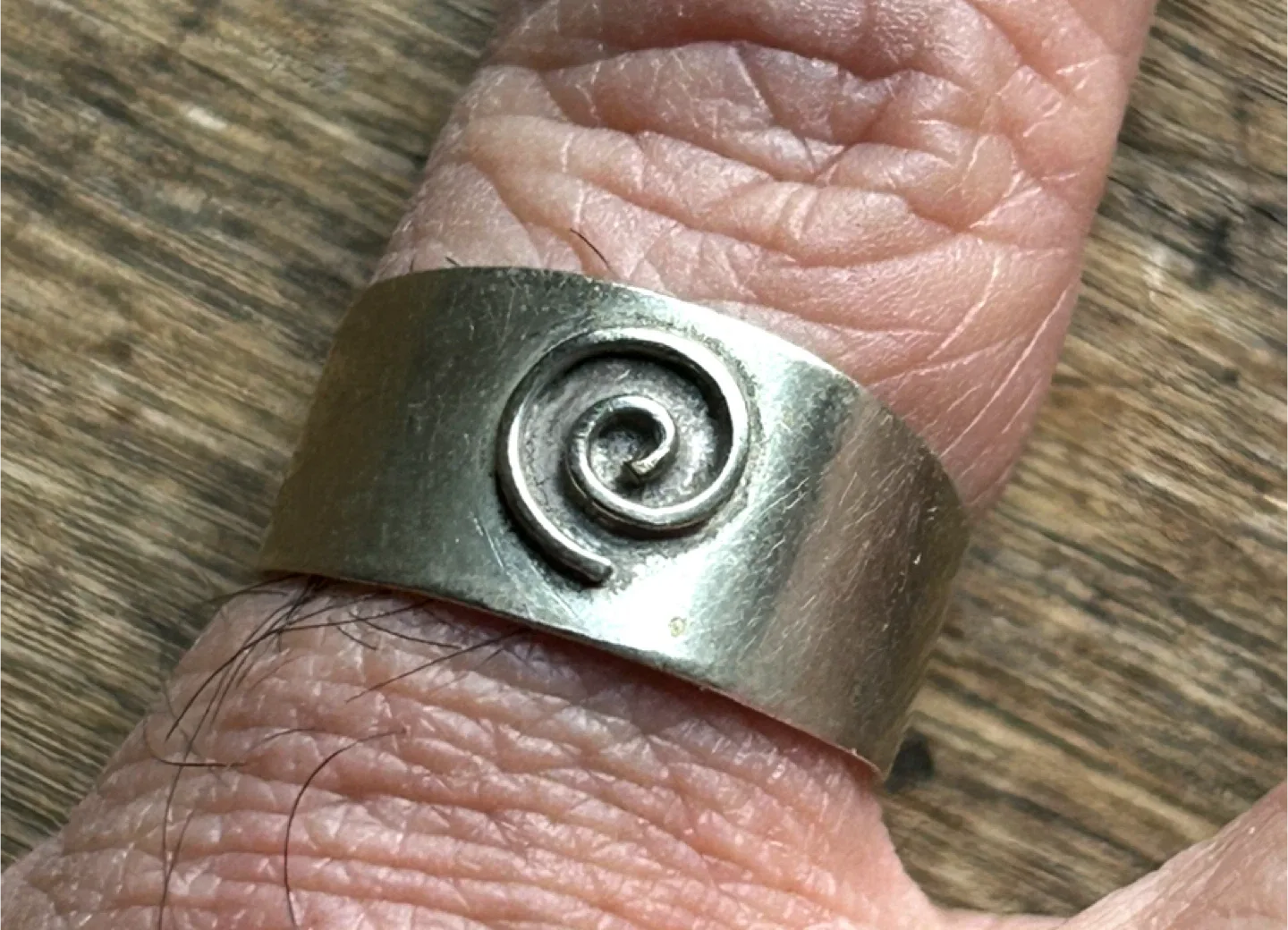 $10 Spiral design sterling silver ring jewelry adjustable image indicator(5)