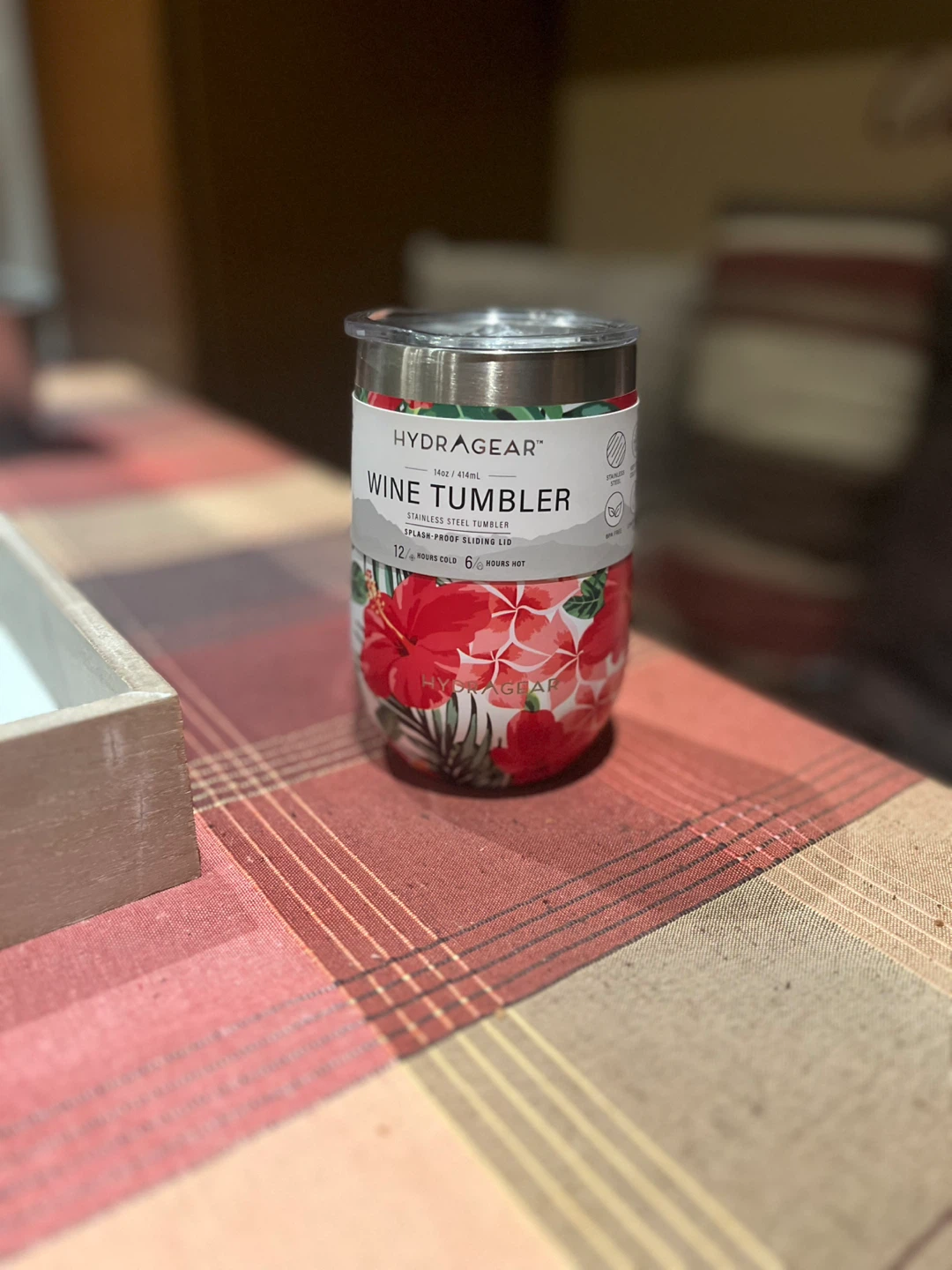 🏆 Hydragear Wine Tumbler - Stainless Steel