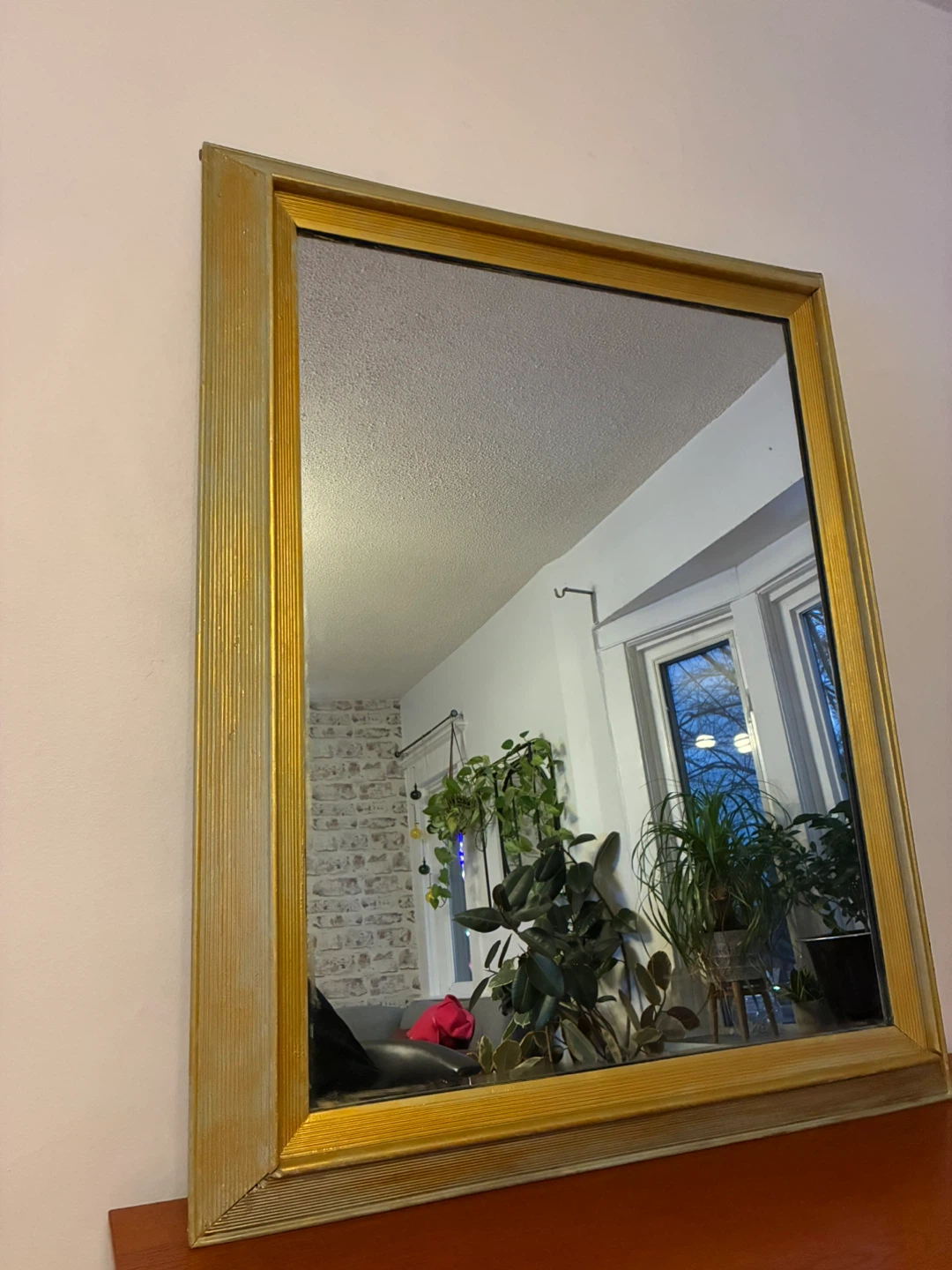 Gold Framed Mirror