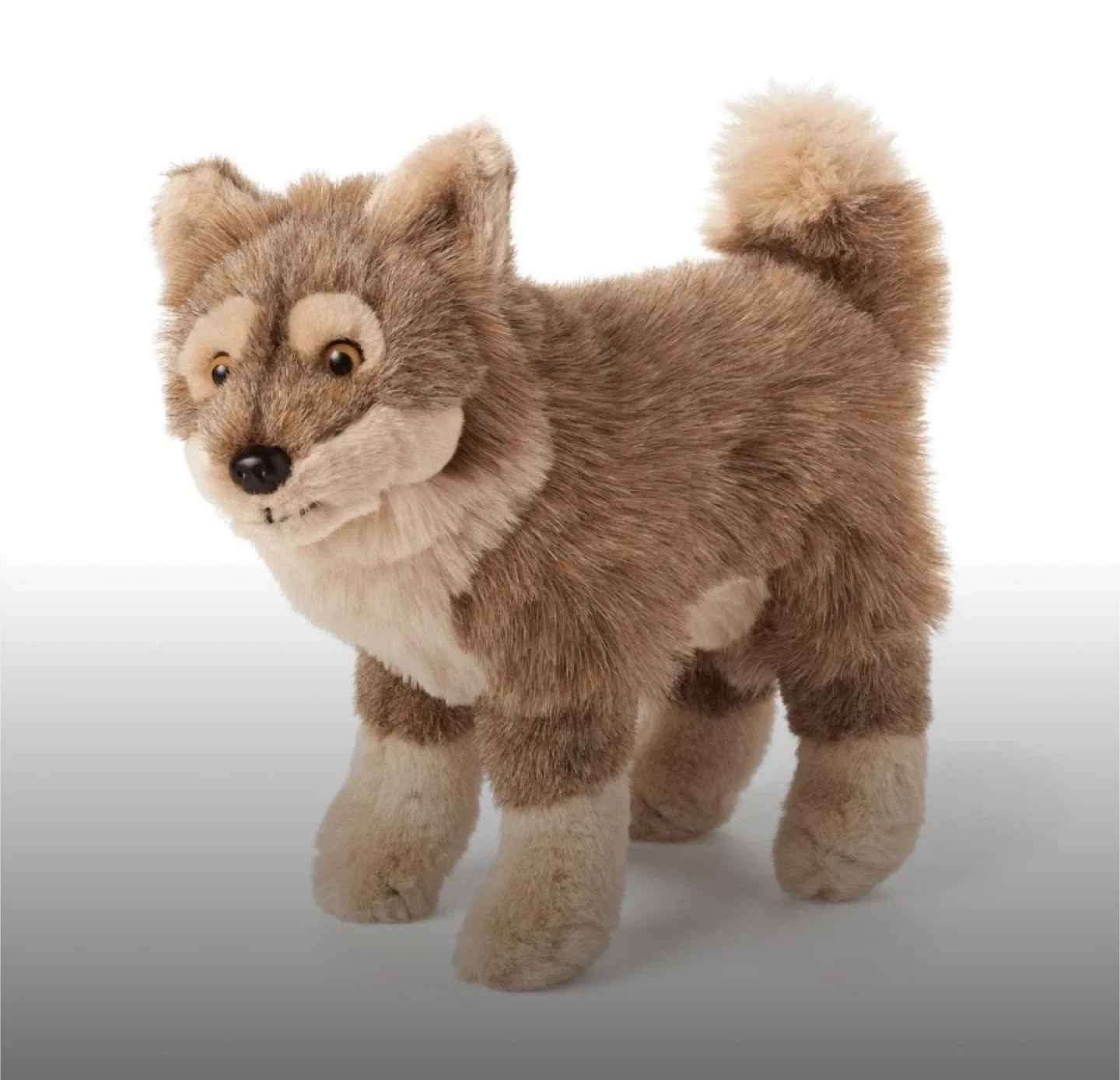 American Girl Doll Kaya's Dog Tatlo with the fur blanket.