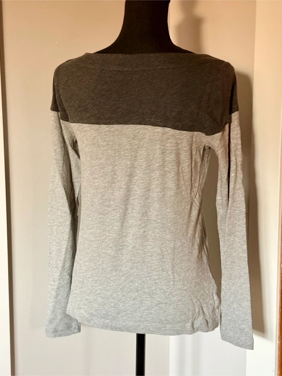 LOFT Color Block Long Sleeve Top - XS - photo 4