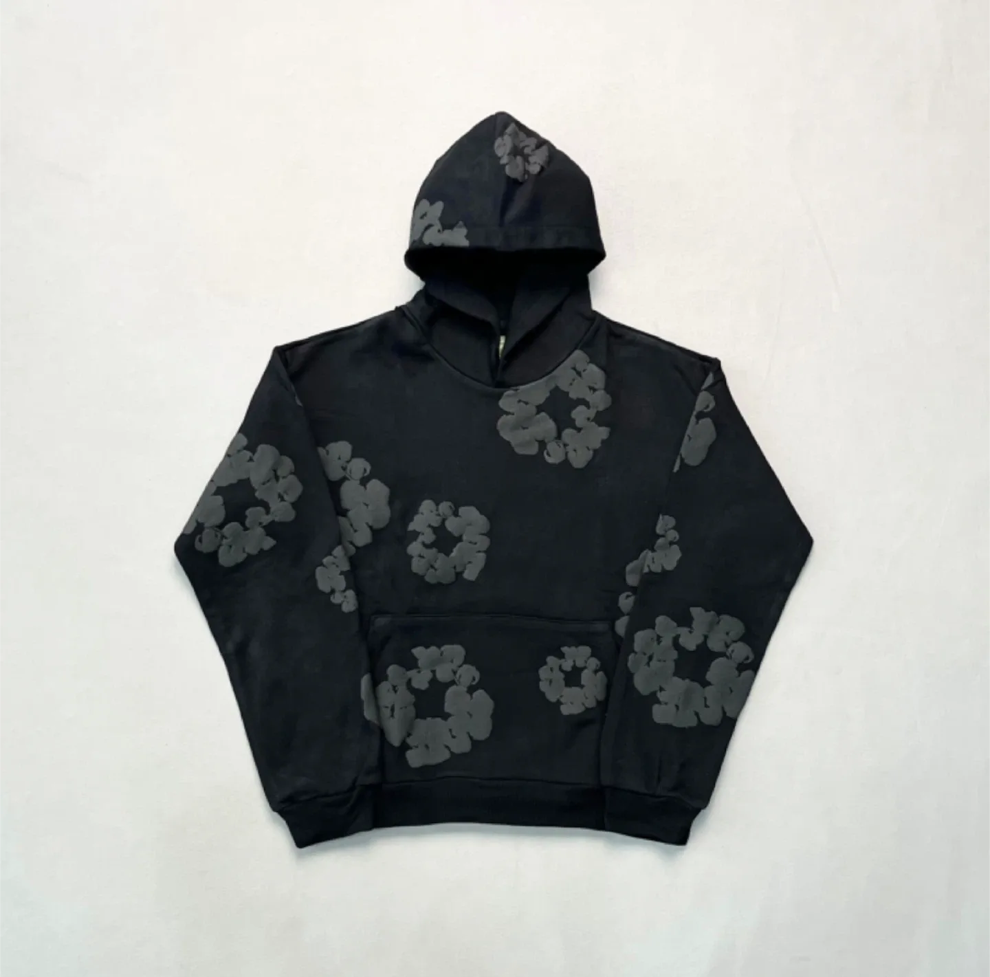 Full Black Denim Tears Hoodie Size M