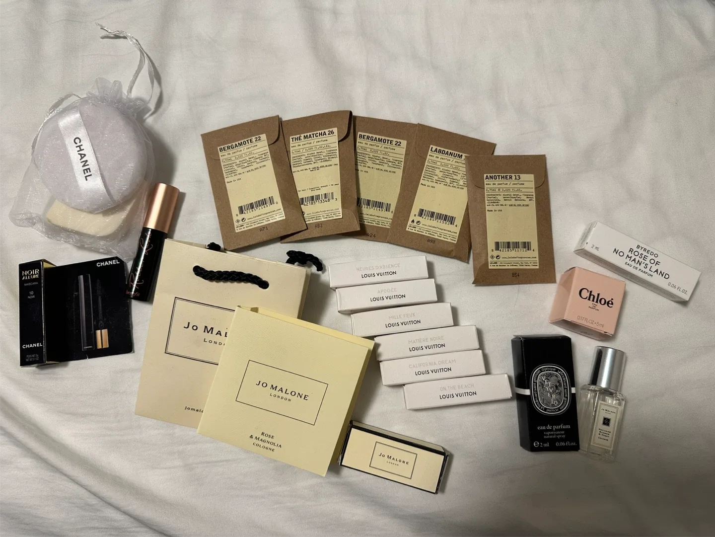 Mixed Perfume Samples: Chanel, Jo Malone, LV & More!