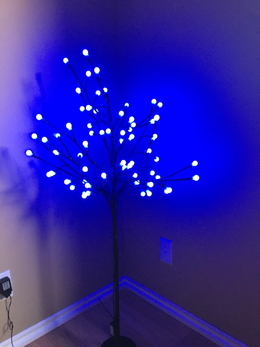 LED Birch Tree Lamp - Colour Changing