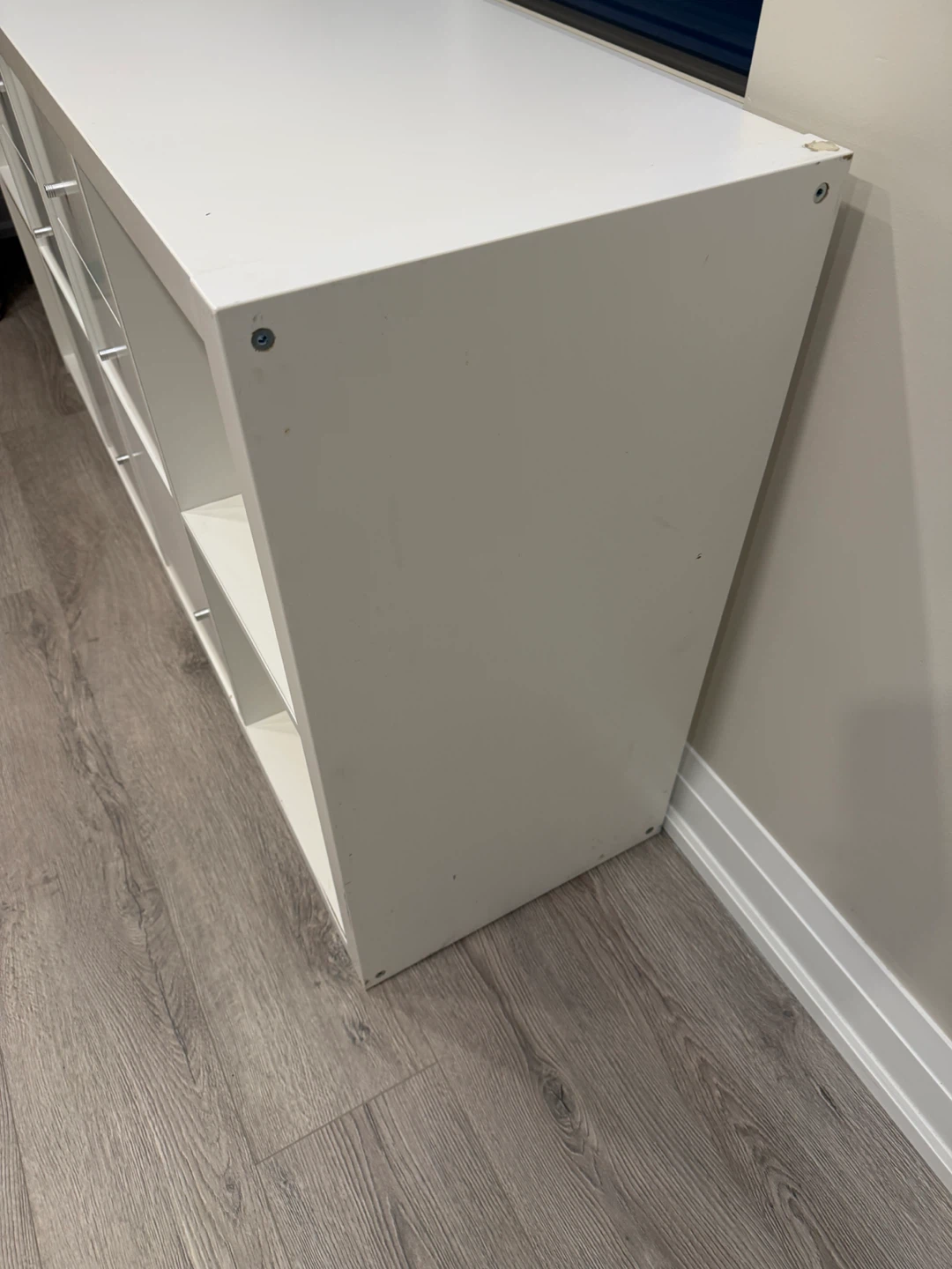 White Kallax Shelf Unit - photo 3