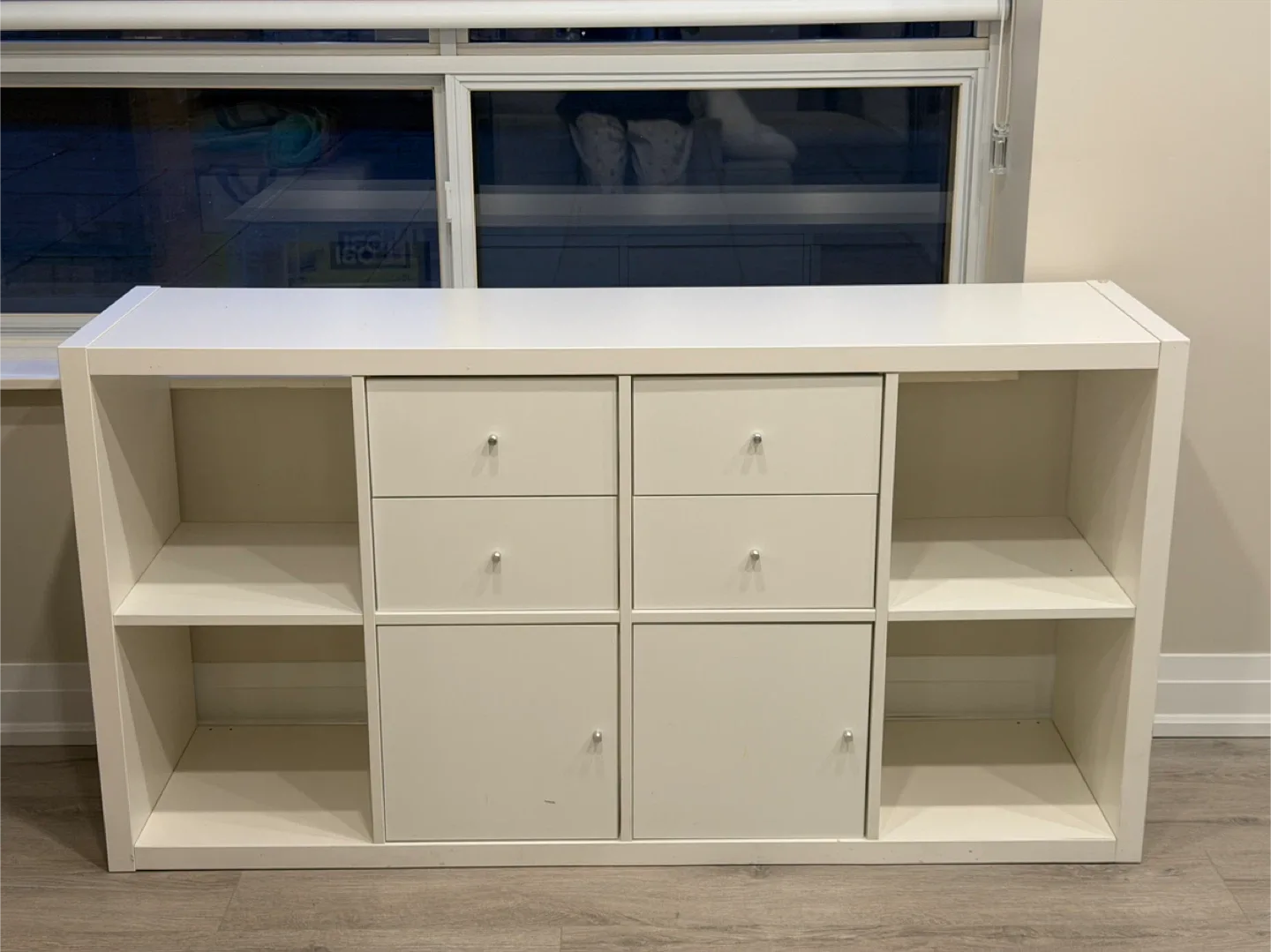 White Kallax Shelf Unit