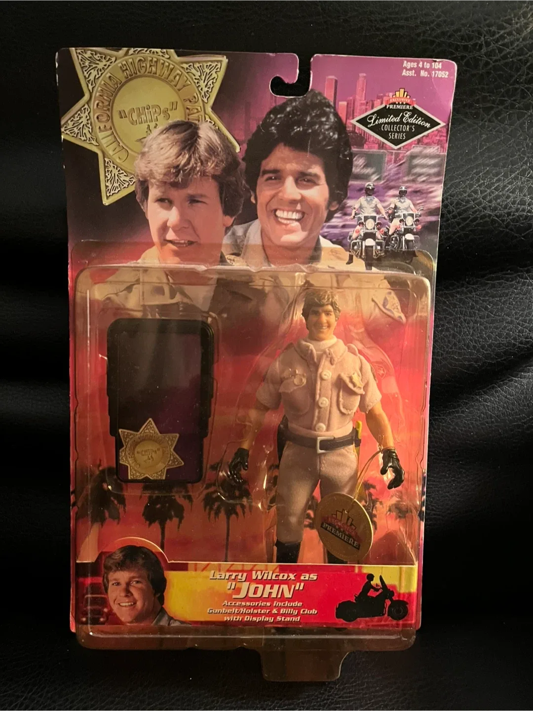 1998 CHiPs Larry Wilcox as John Action Figure