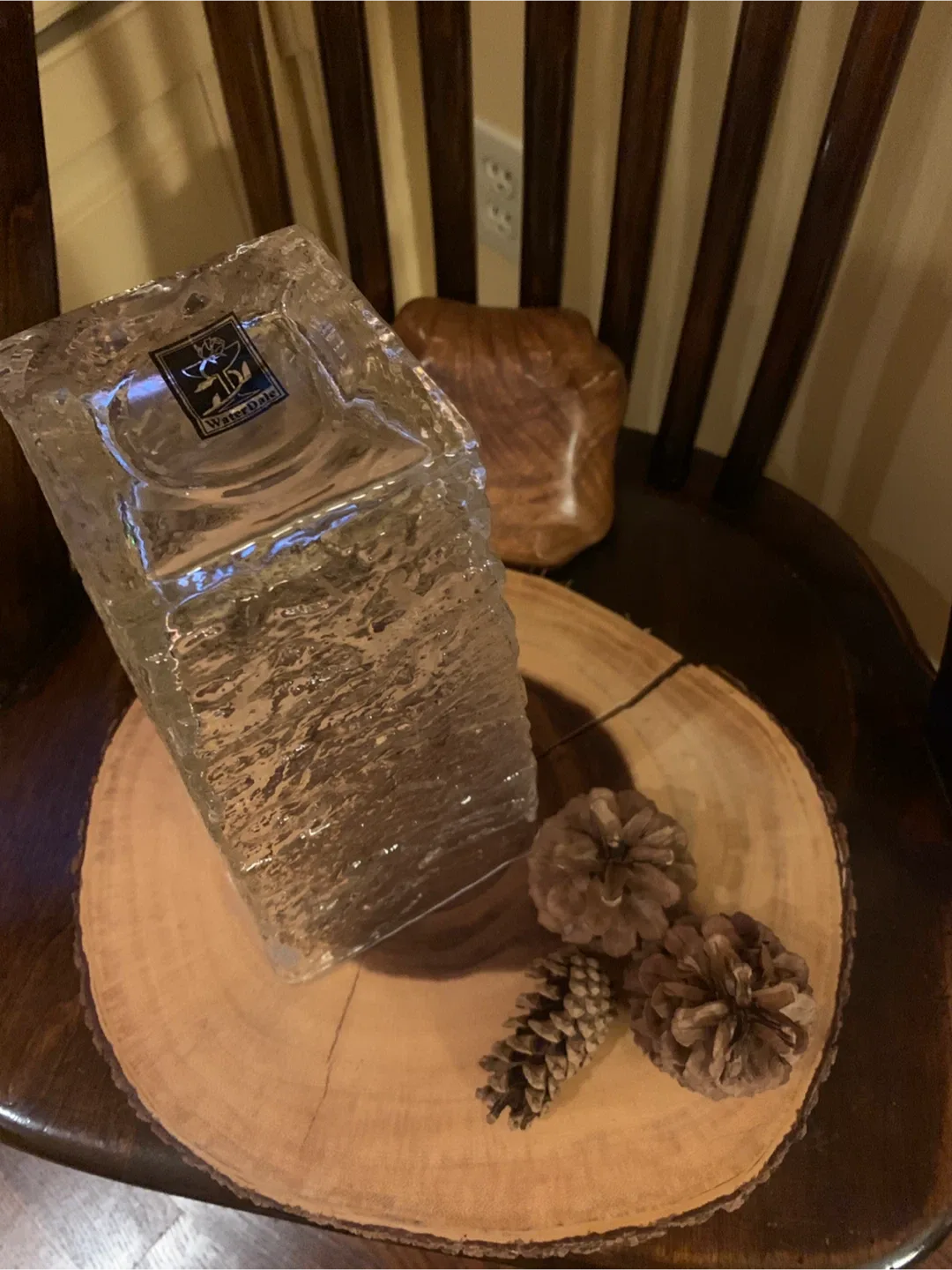 Ice Bark Glass Vase image indicator(5)