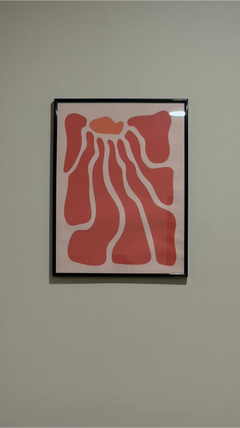 Framed Abstract Art Print