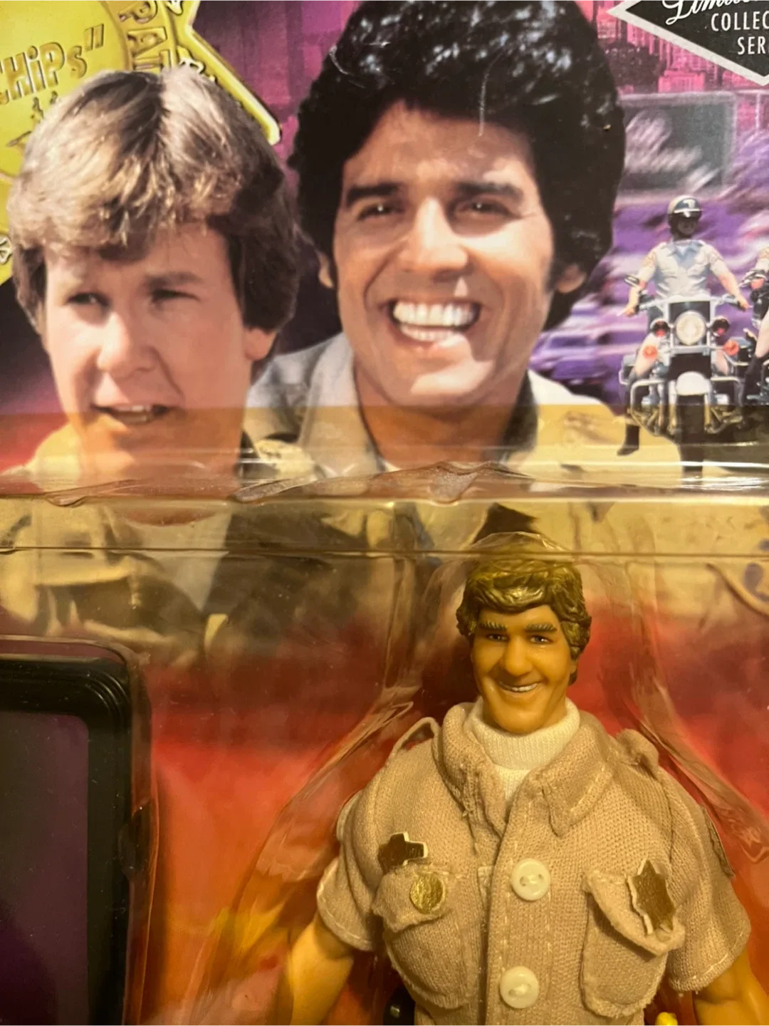 1998 CHiPs Larry Wilcox as John Action Figure image indicator(3)