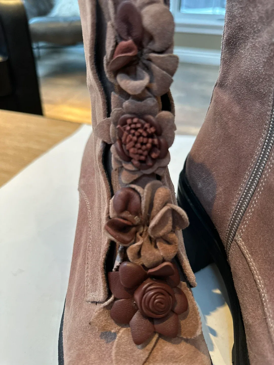 BRUNO PREMI ANTROPOLOGIE Suede Ankle Boots Sz.  EUR 39/ US 8-8.5 image indicator(7)