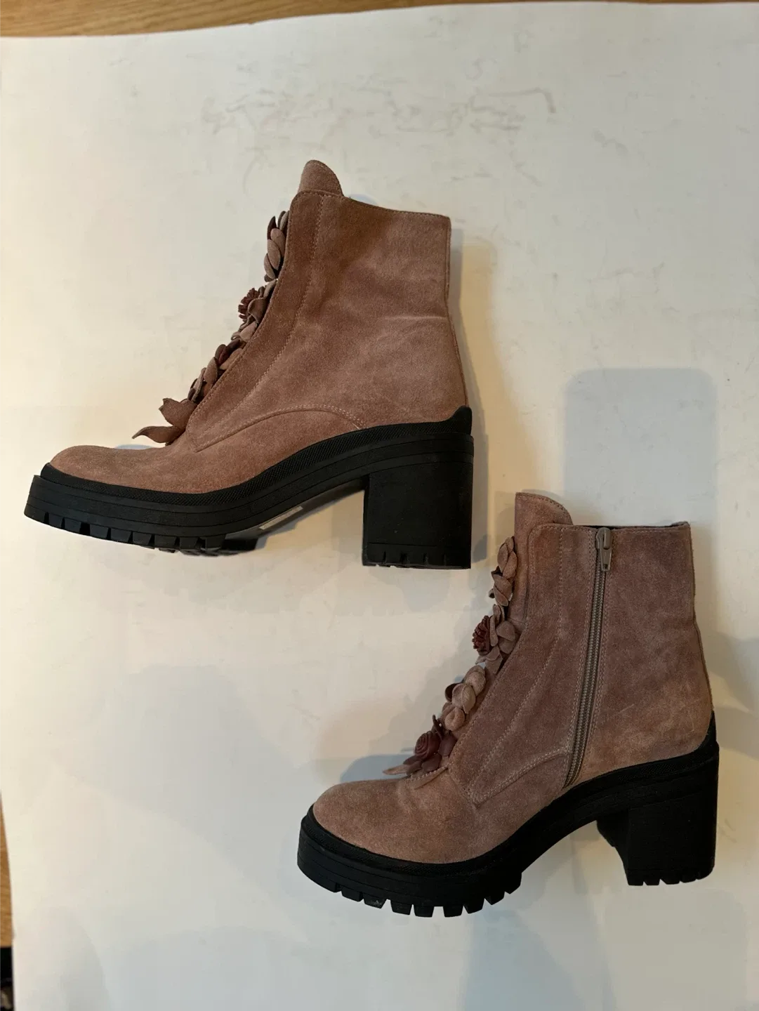 BRUNO PREMI ANTROPOLOGIE Suede Ankle Boots Sz.  EUR 39/ US 8-8.5 image indicator(4)