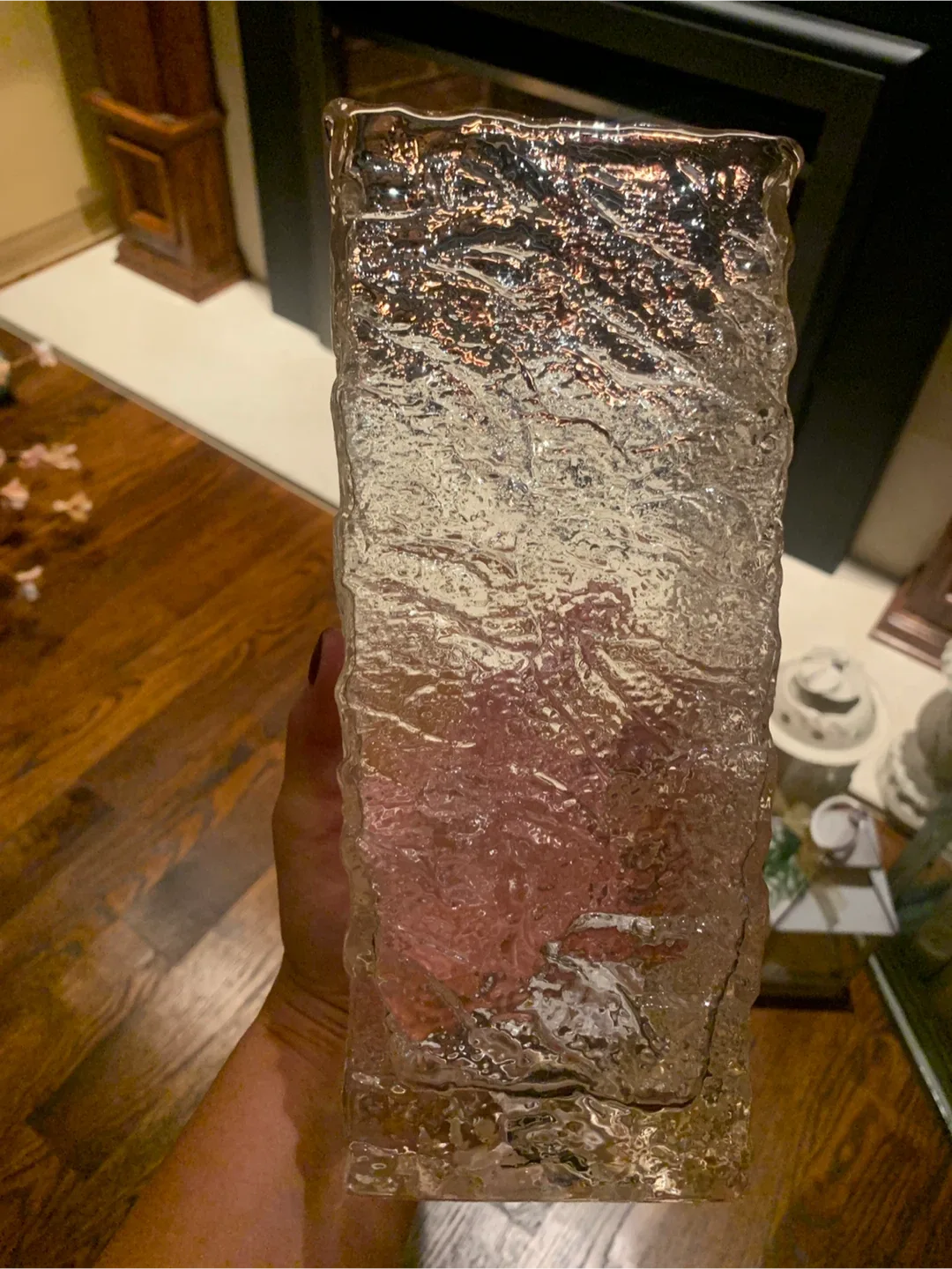 Ice Bark Glass Vase image indicator(8)