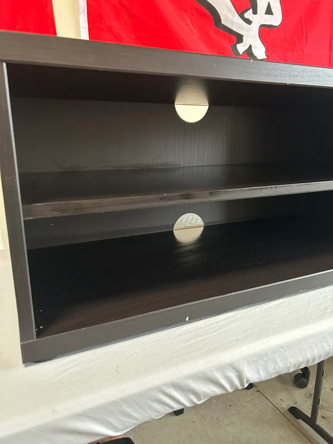 Dark Brown TV Stand - 32 inches wide image indicator(2)