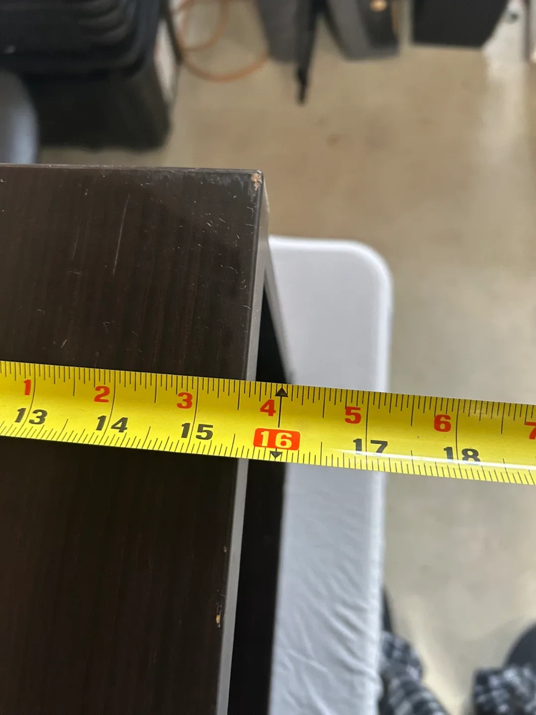 Dark Brown TV Stand - 32 inches wide image indicator(6)