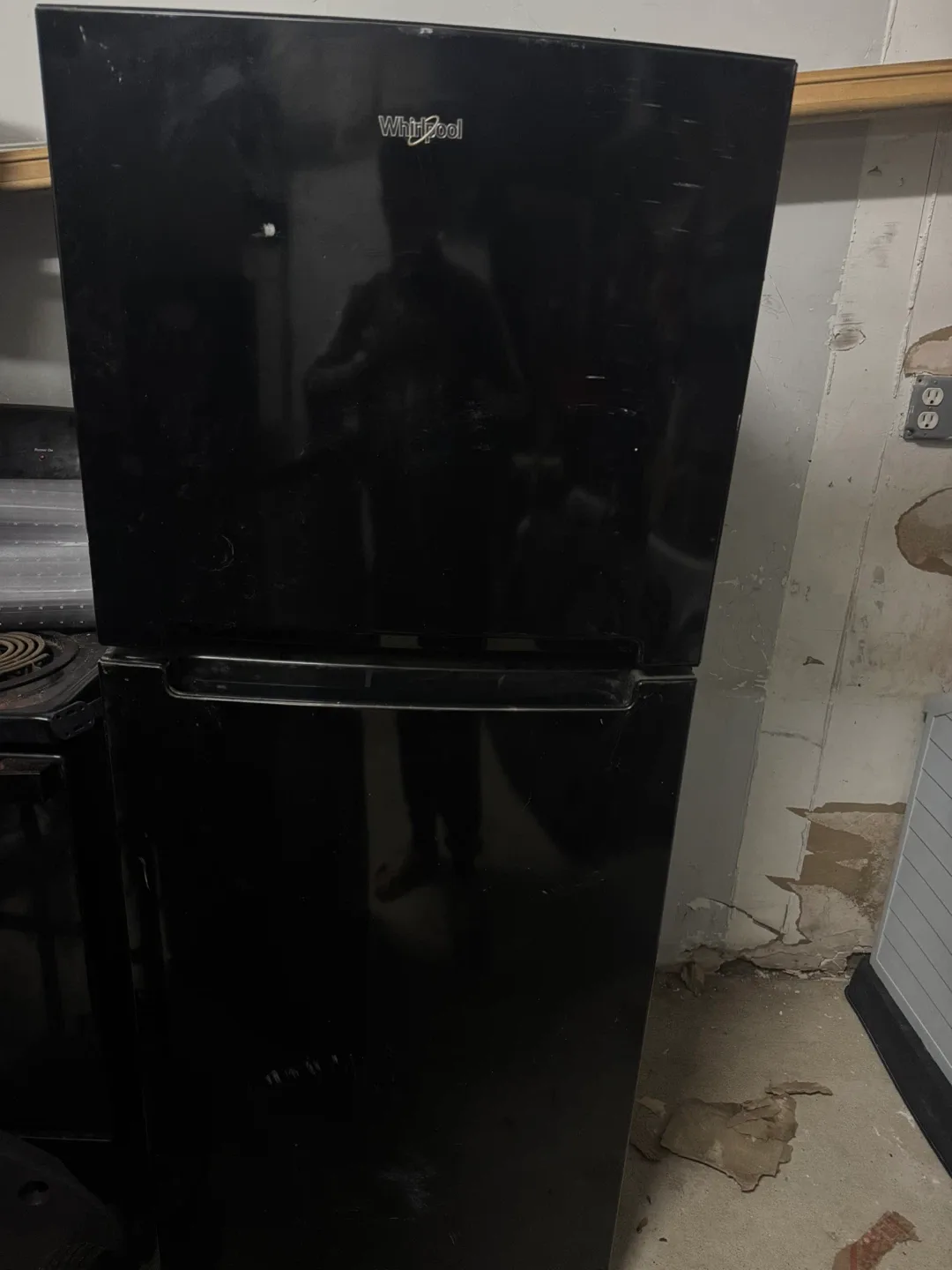 Whirlpool Black Refrigerator