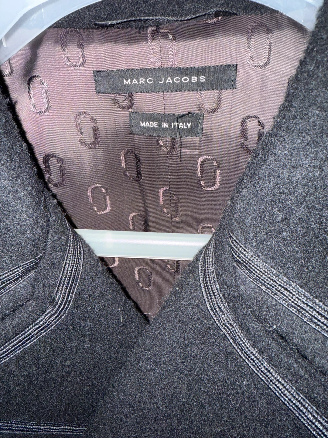 Marc Jacobs Men’s Wool Pea Coat – Size 50 (Made in Italy) - photo 5
