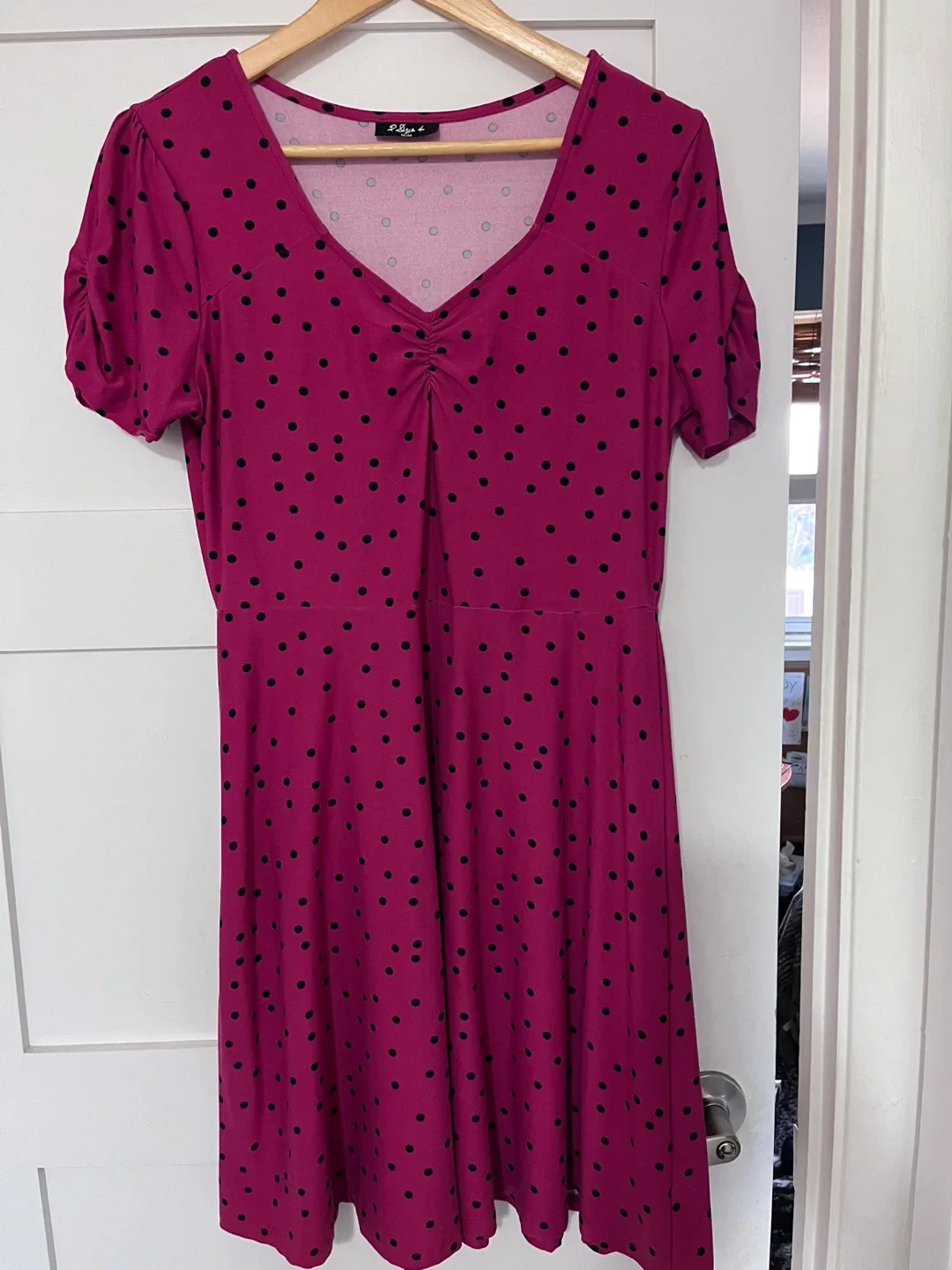 2 Dye 4 M/M Pink Polka Dot Dress