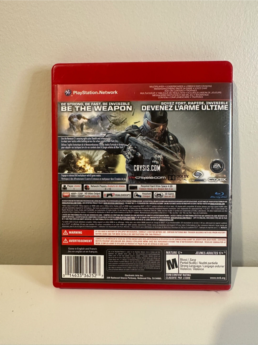 Crysis 2: Greatest Hits PS3 Game - photo 2