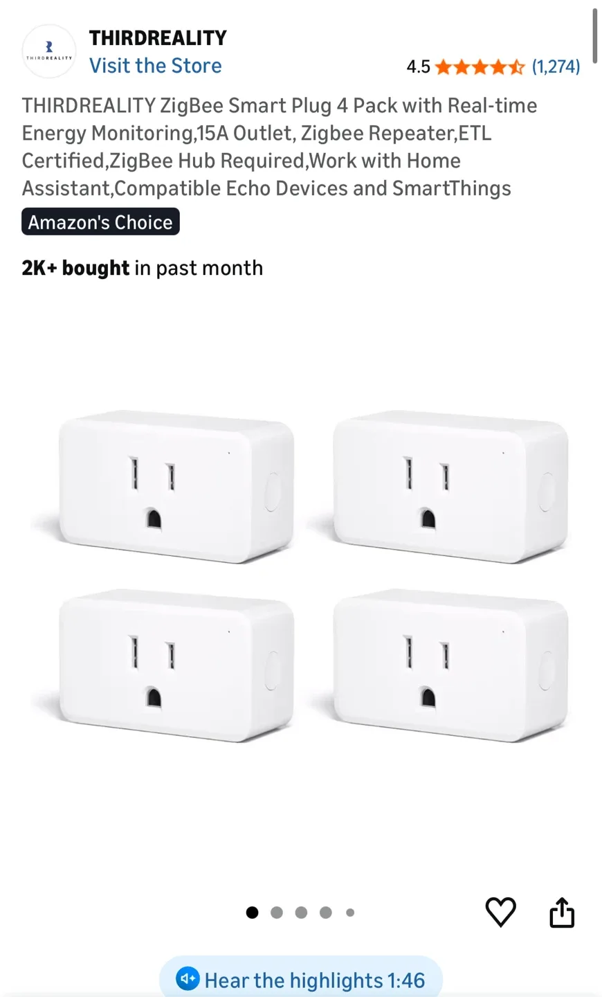 Globe Smart Plug 4-Pack - Brand New!